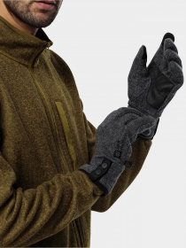 Перчатки и варежки Jack Wolfskin Winter Wool модель 1911791_6320 Фото