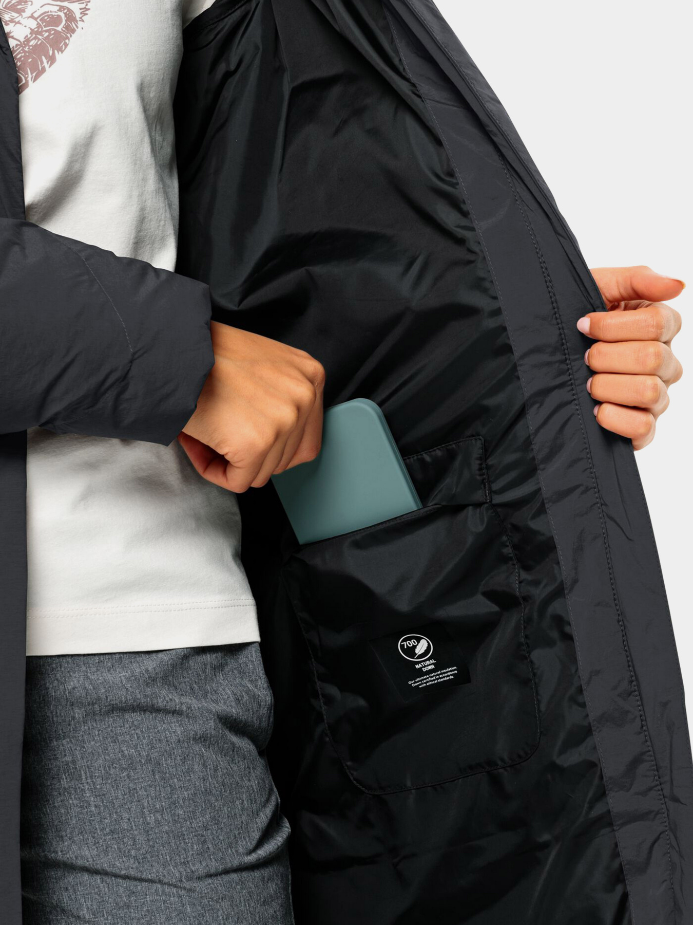 Куртки та дублянки Jack Wolfskin Wolfskin Marienplatz модель 1206971_6350 Куртки та дублянки Jack Wolfskin Wolfskin Marienplatz модель 1206971_6350 Фото