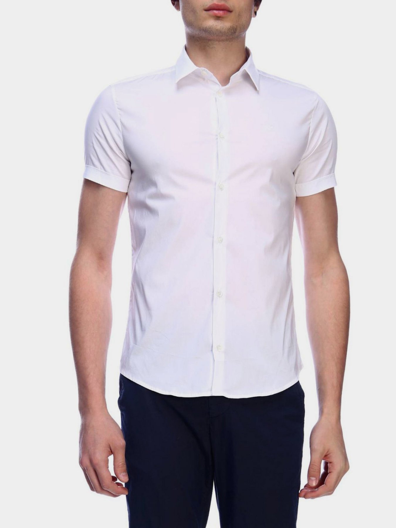 Рубашки Emporio Armani модель 8N1C10-1N06Z-0100 Рубашки Emporio Armani модель 8N1C10-1N06Z-0100 Фото