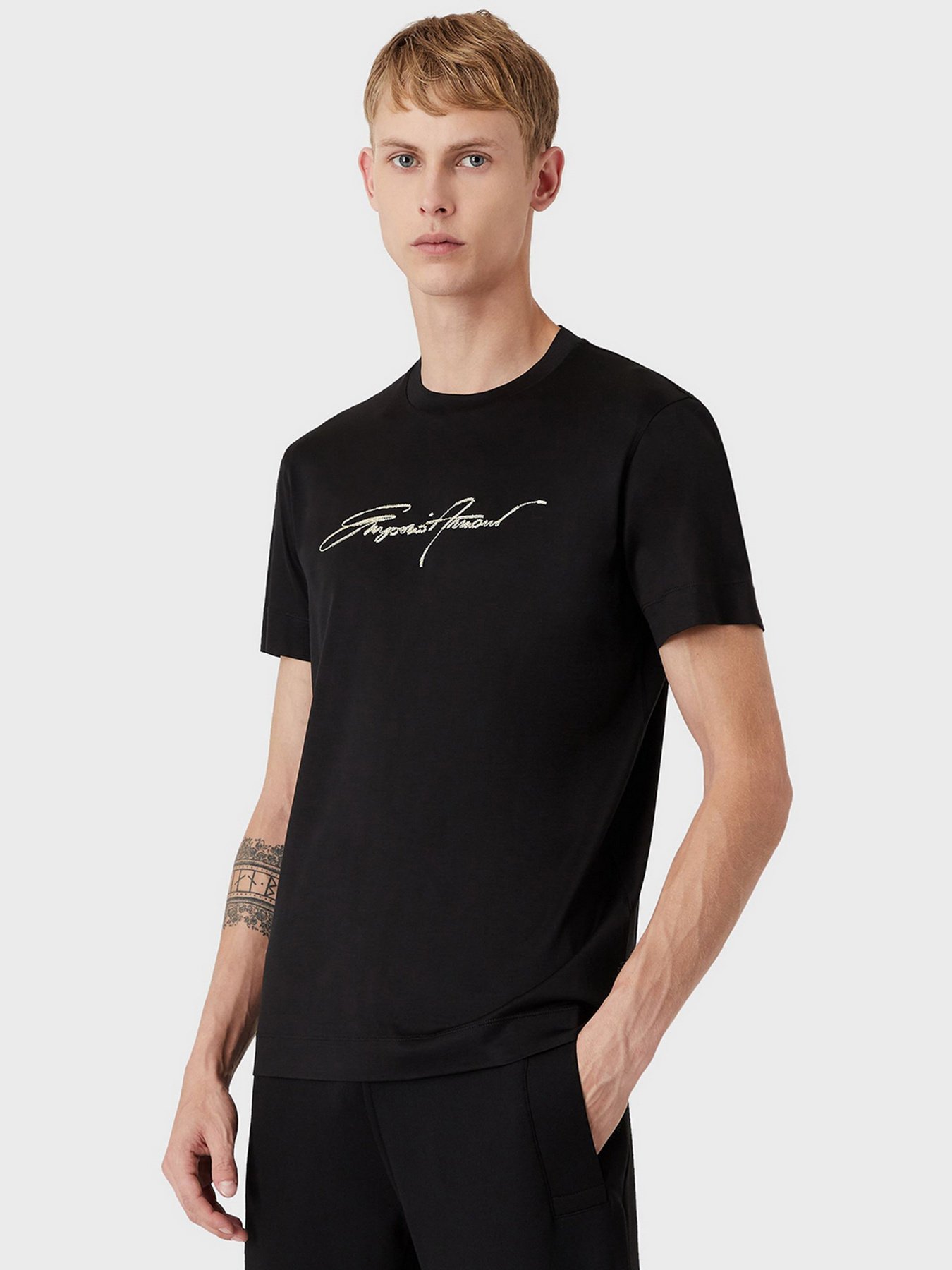 Футболки і поло Emporio Armani модель 6K1T78-1JUVZ-0999 Фото