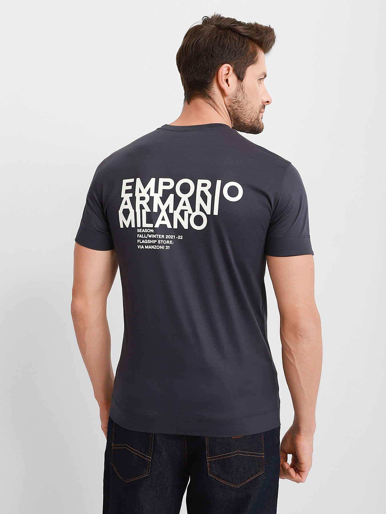 Футболки і поло Emporio Armani модель 6K1TB8-1JSAZ-0931 Футболки і поло Emporio Armani модель 6K1TB8-1JSAZ-0931 Фото