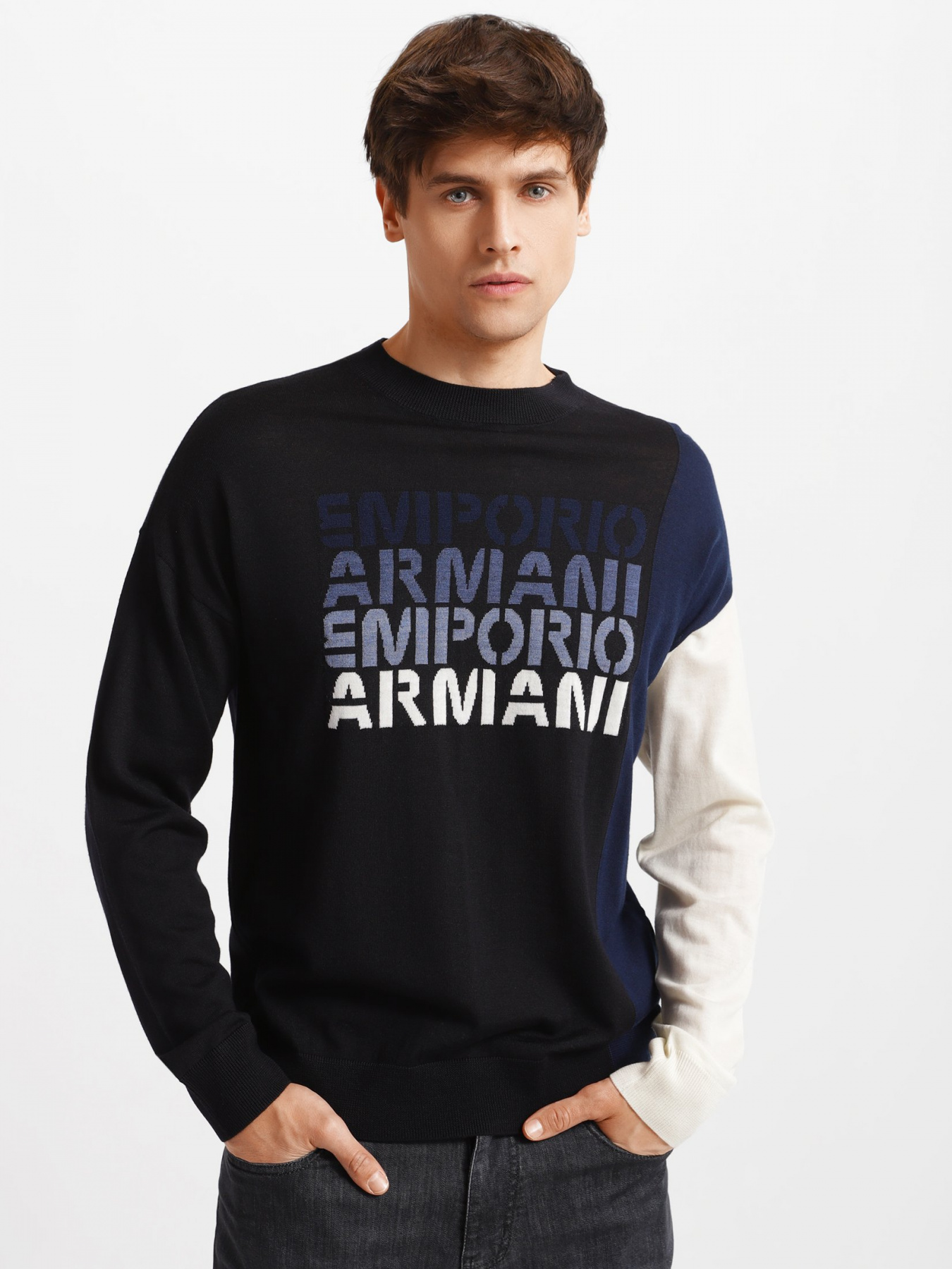 Светри та кардигани Emporio Armani модель 3L1MX3-1MGTZ-F918 Светри та кардигани Emporio Armani модель 3L1MX3-1MGTZ-F918 Фото