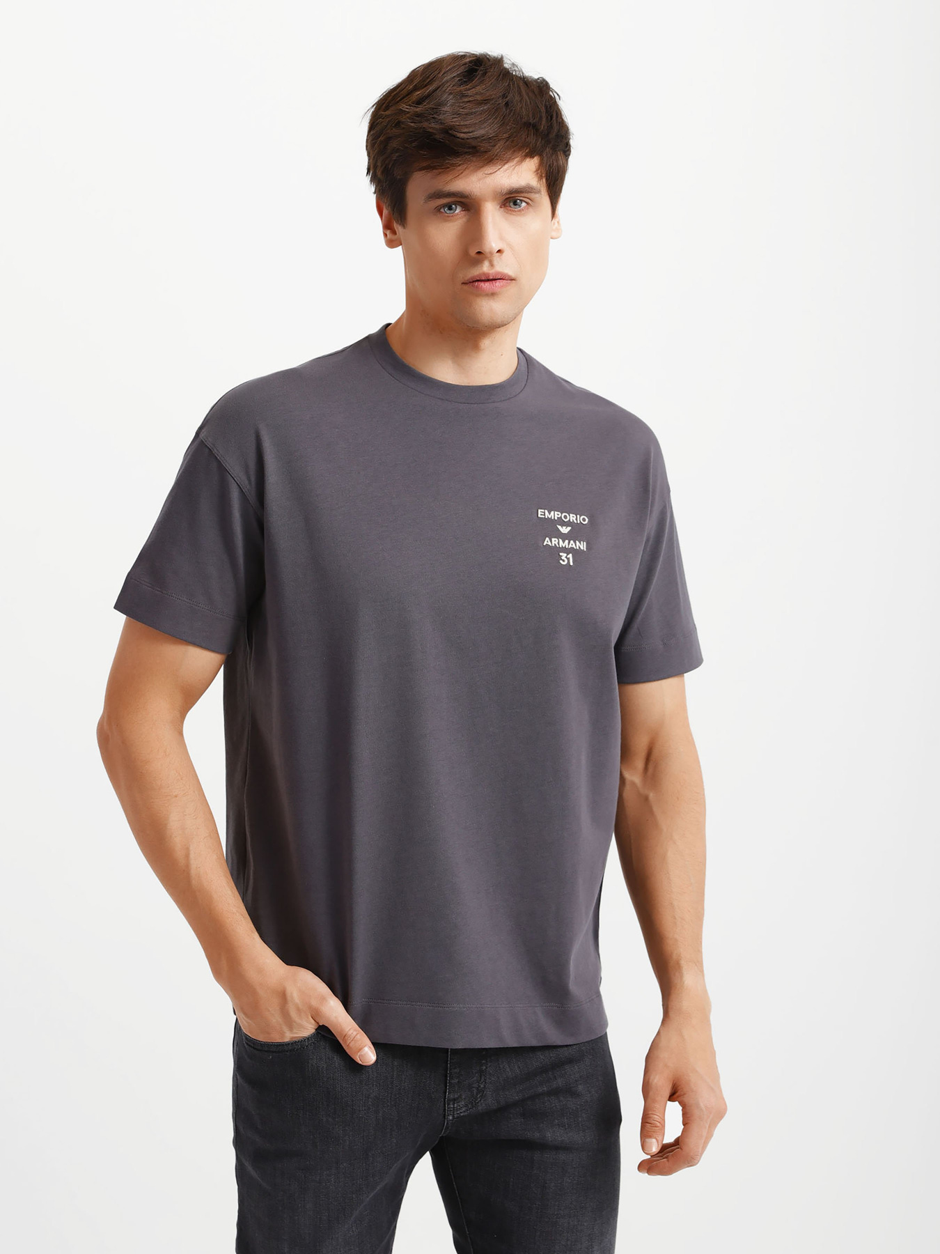 Футболки і поло Emporio Armani модель 3L1TFS-1JWZZ-0657 Футболки і поло Emporio Armani модель 3L1TFS-1JWZZ-0657 Фото