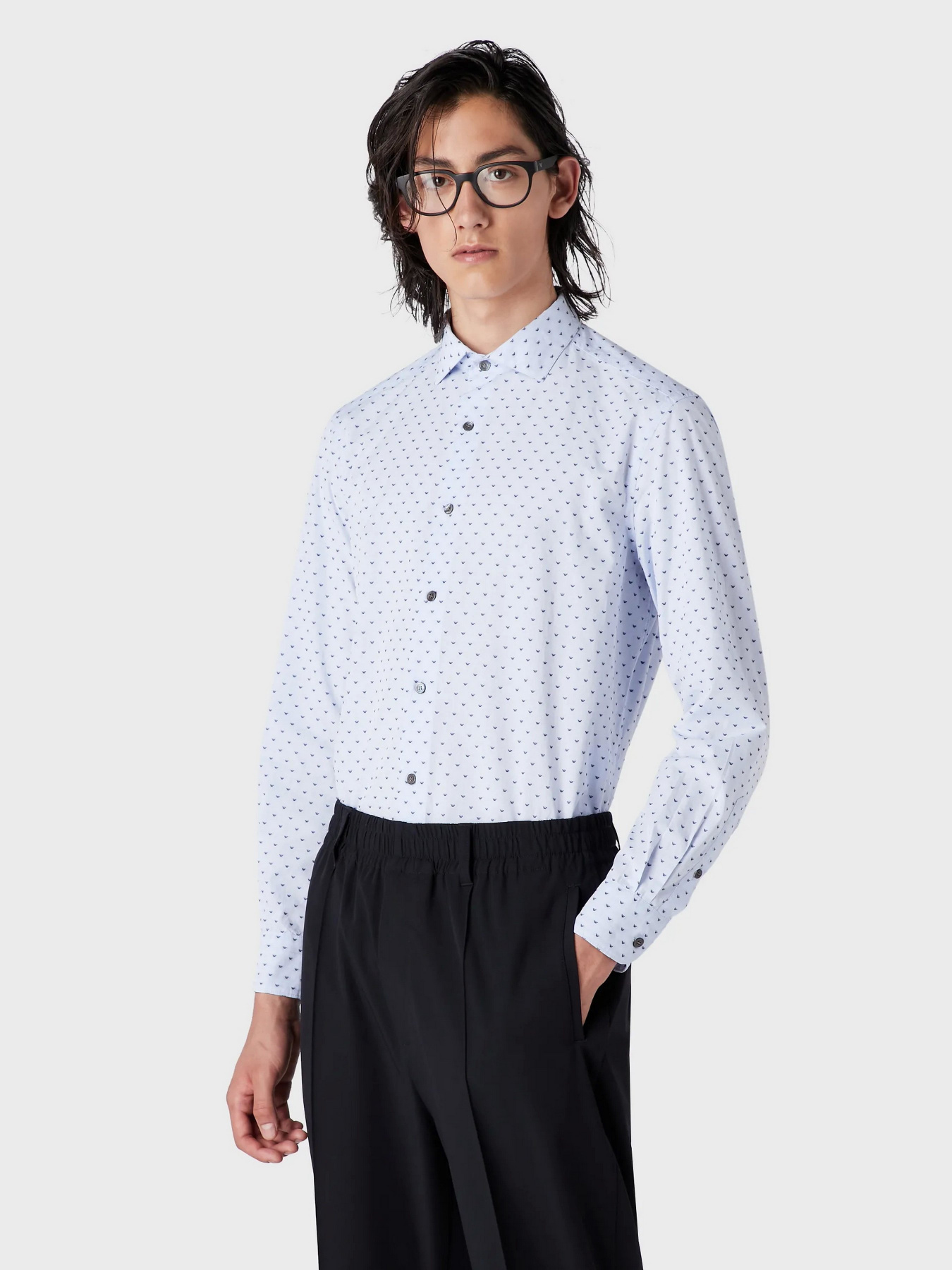 Рубашки Emporio Armani модель 3R1C86-1K0BZ-F747 Фото