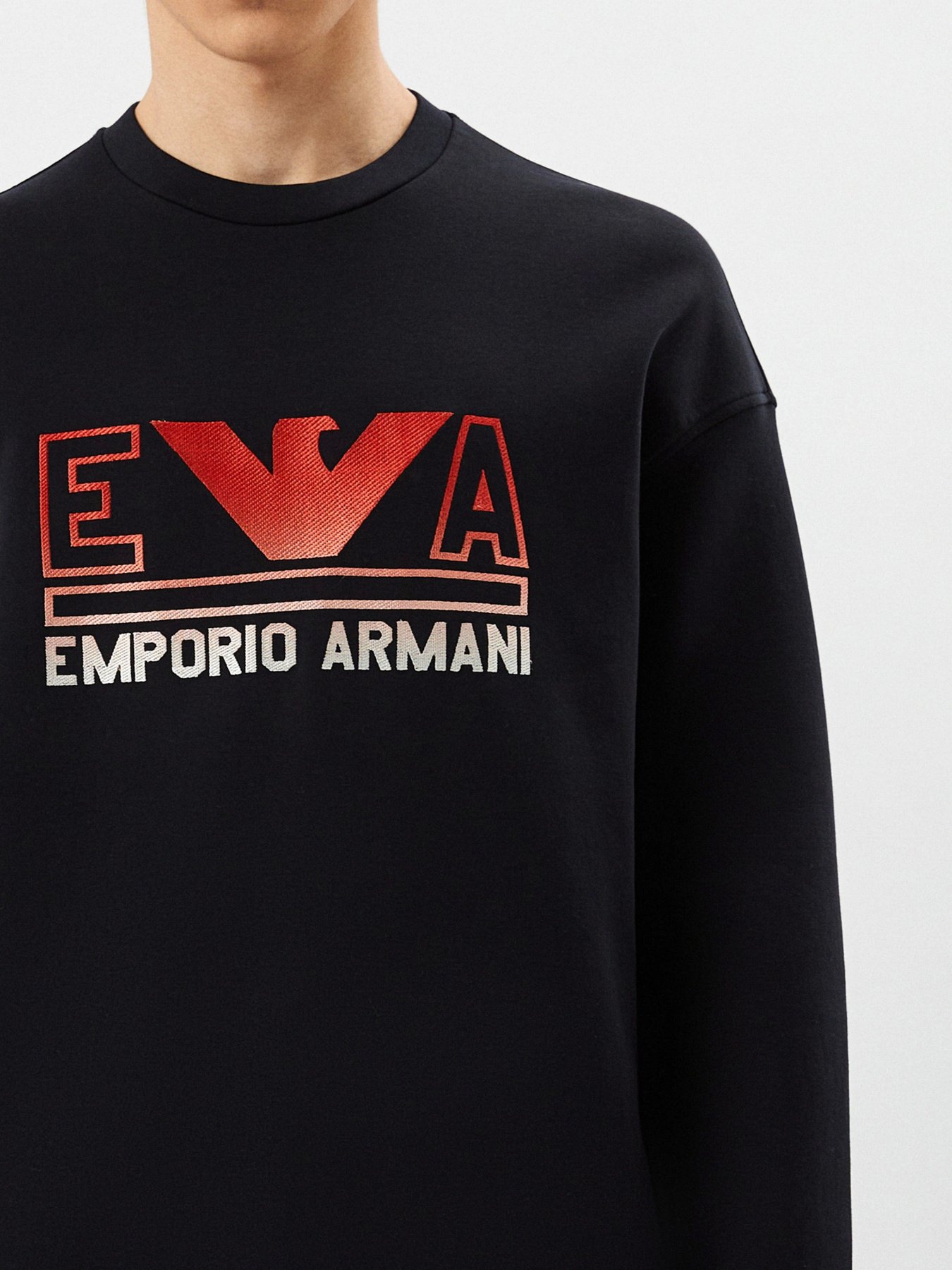 Худи и свитшоты Emporio Armani модель 3R1MBT-1JHSZ-09K3 Фото