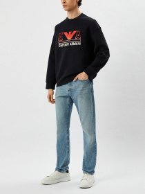 Худи и свитшоты Emporio Armani модель 3R1MBT-1JHSZ-09K3 Фото