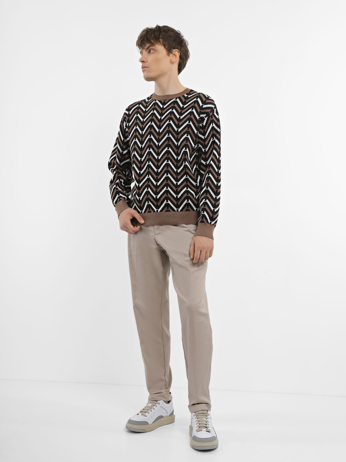 Свитры и кардиганы Emporio Armani модель 3R1MXF-1MERZ-F410 Свитры и кардиганы Emporio Armani модель 3R1MXF-1MERZ-F410 Фото