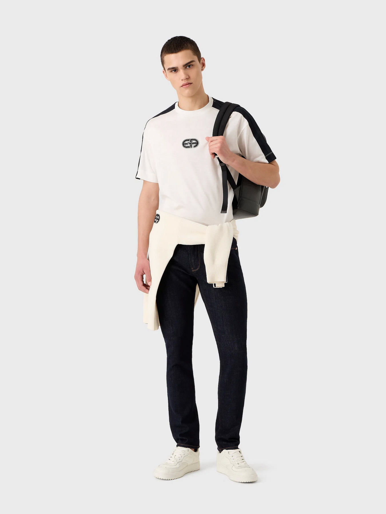 Футболки і поло Emporio Armani модель 3R1TT6-1JUVZ-0128 Футболки і поло Emporio Armani модель 3R1TT6-1JUVZ-0128 Фото