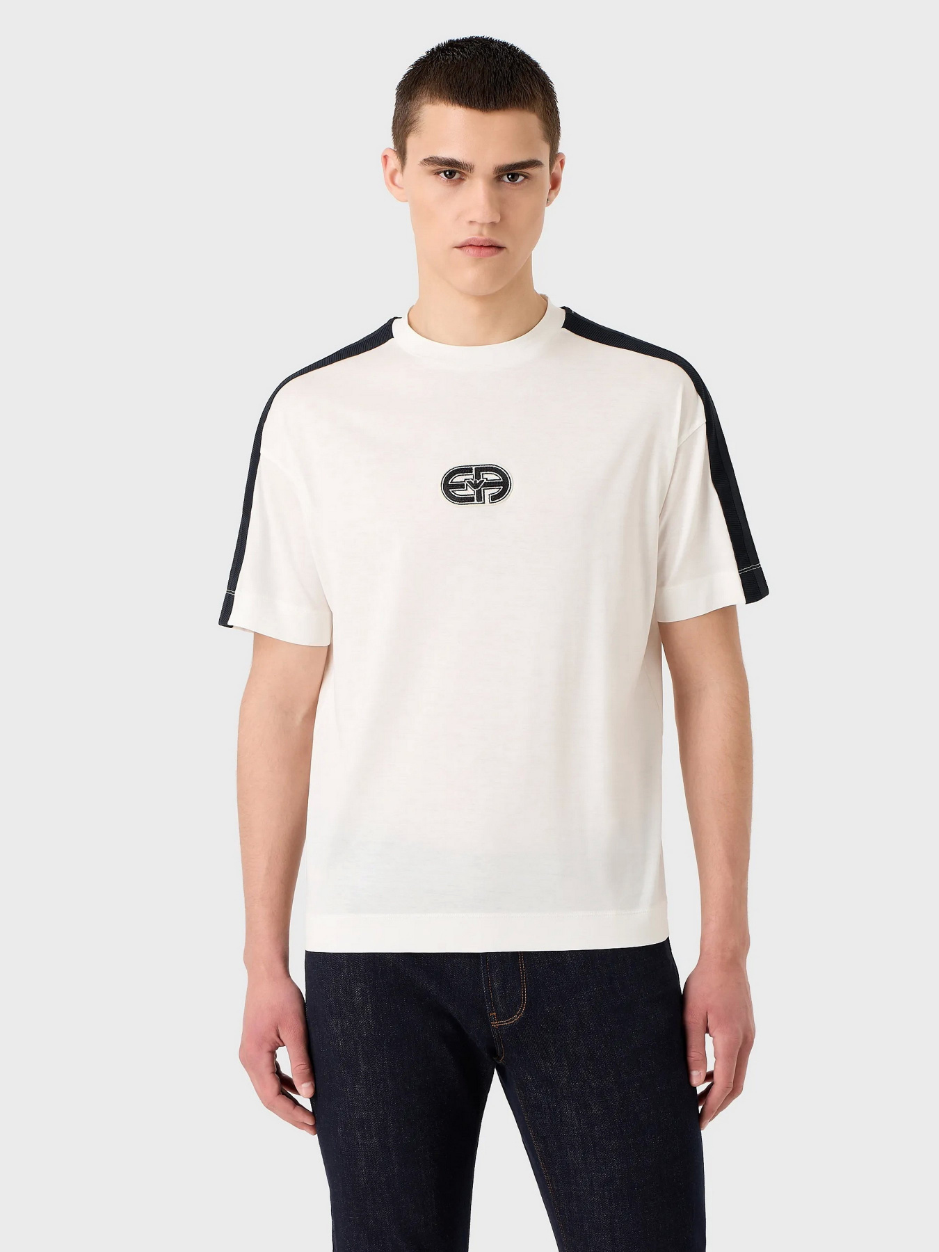 Футболки і поло Emporio Armani модель 3R1TT6-1JUVZ-0128 Футболки і поло Emporio Armani модель 3R1TT6-1JUVZ-0128 Фото