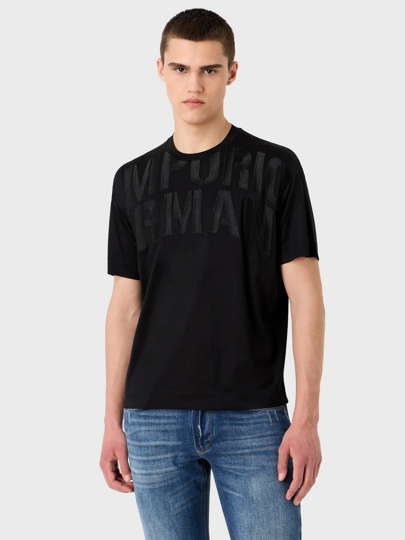 Футболки і поло Emporio Armani модель 3R1TZ2-1JUVZ-0095 Футболки і поло Emporio Armani модель 3R1TZ2-1JUVZ-0095 Фото