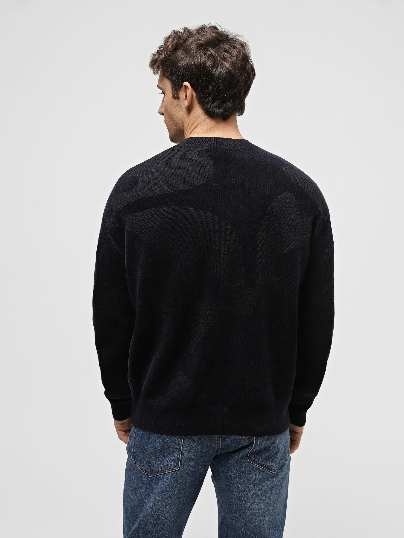 Свитры и кардиганы Emporio Armani модель 6R1MXM-1MNHZ-0920 Свитры и кардиганы Emporio Armani модель 6R1MXM-1MNHZ-0920 Фото
