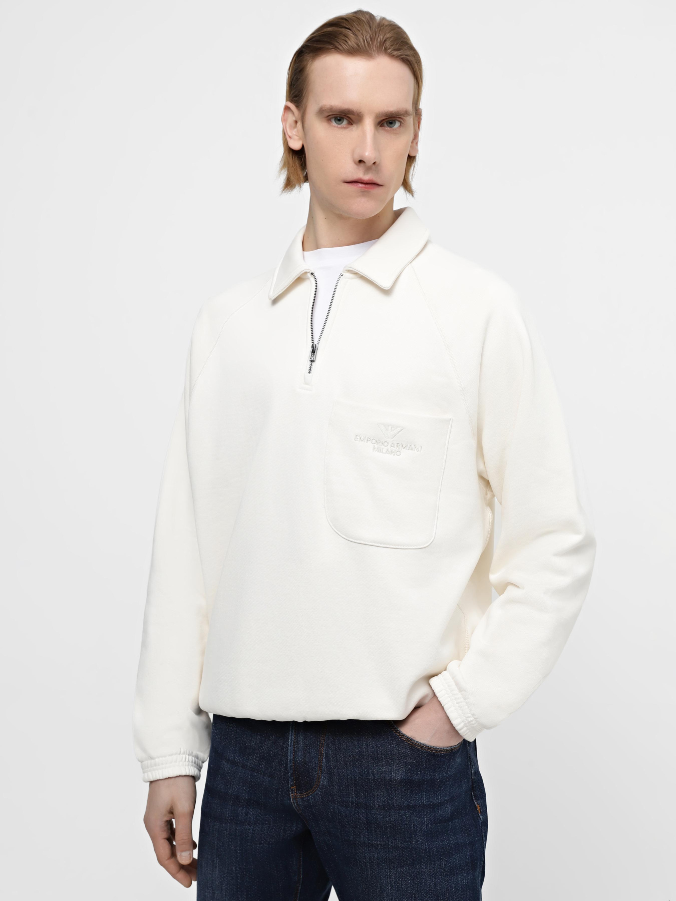 Худи и свитшоты Emporio Armani модель 3D1MDT-1JWPZ-0128 Худи и свитшоты Emporio Armani модель 3D1MDT-1JWPZ-0128 Фото