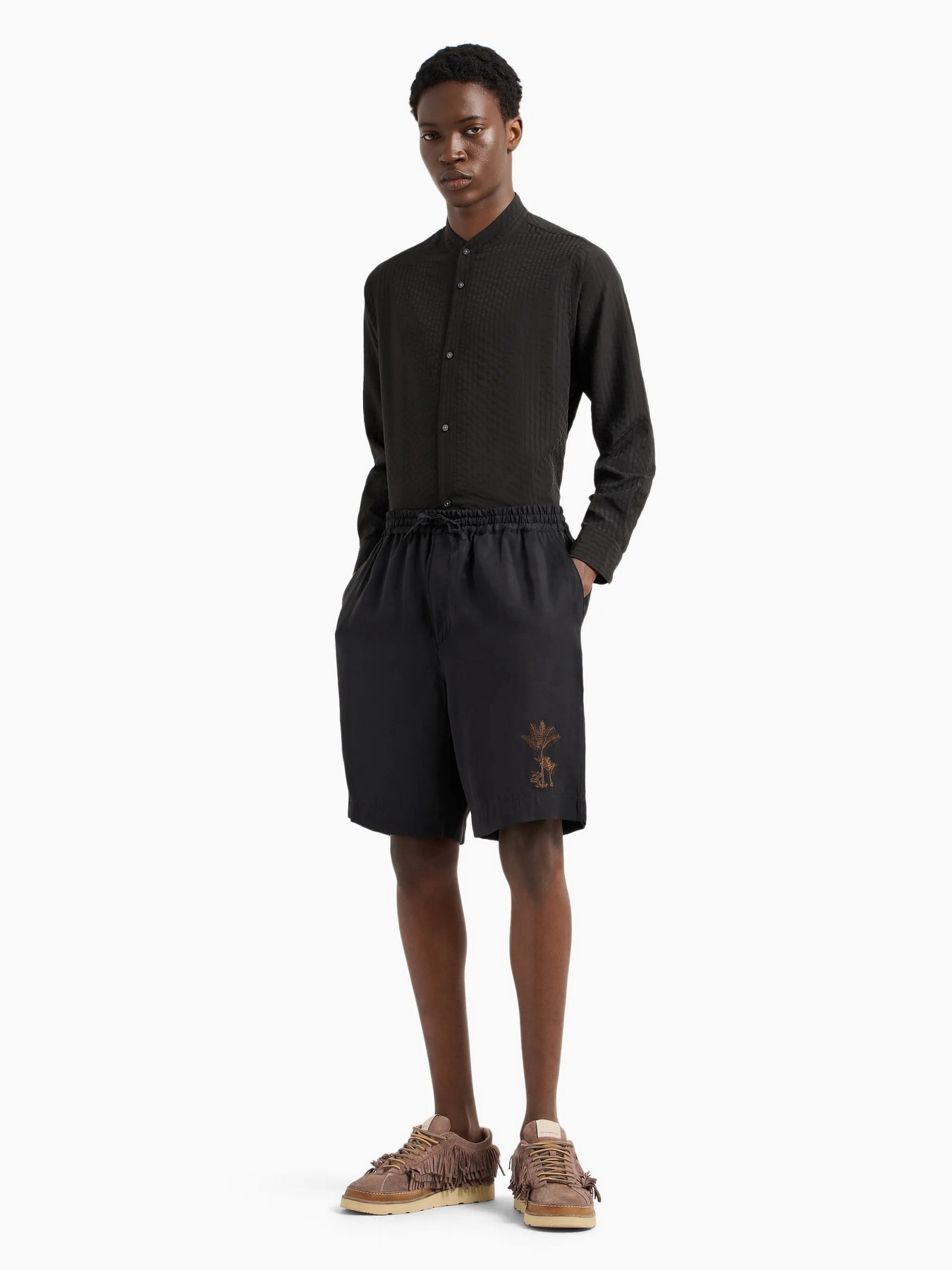 Шорты Emporio Armani Sustainable модель 3D1P8F-1K3WZ-0999 Фото