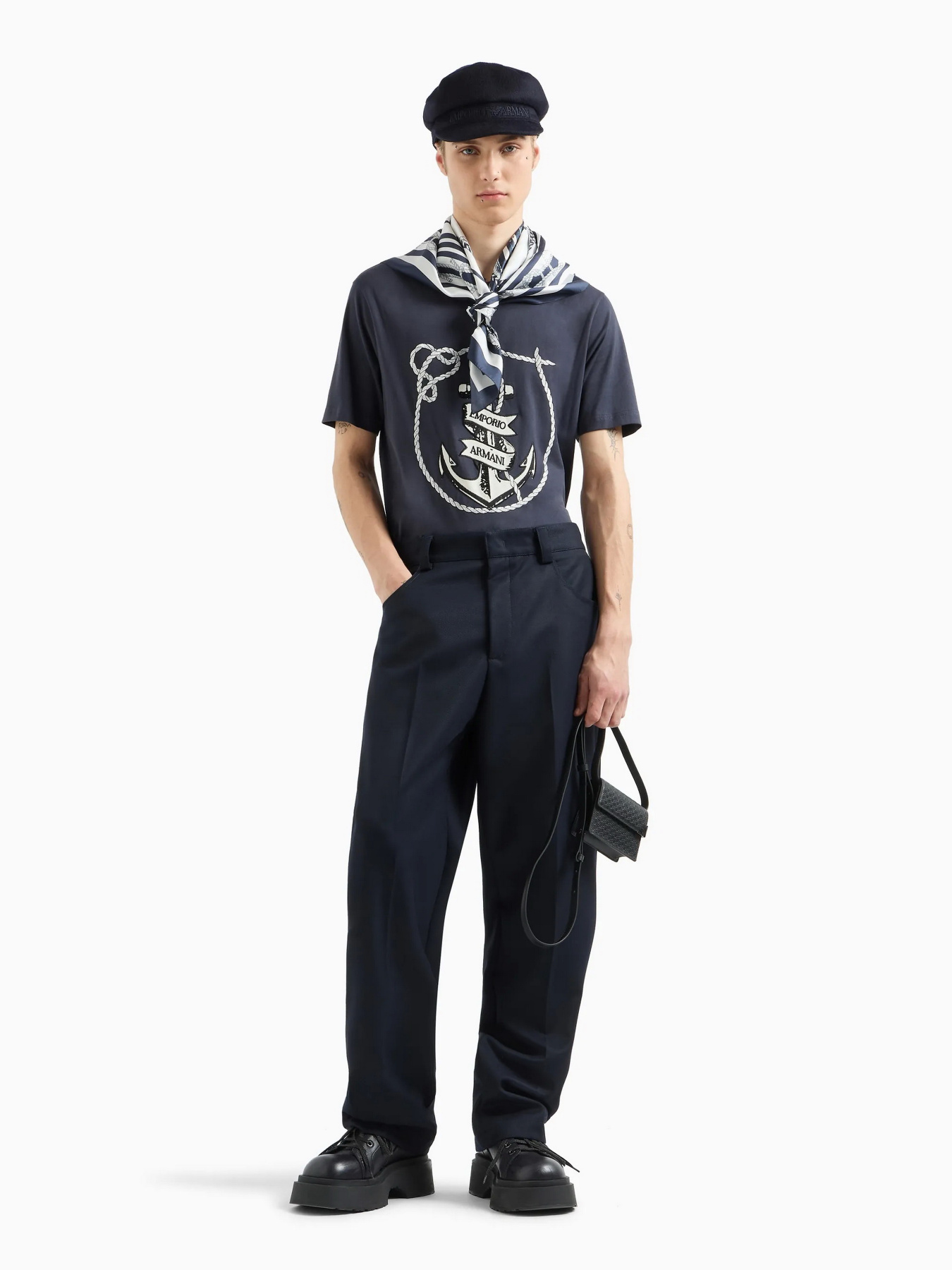 Футболки і поло Emporio Armani модель 6D1T6S-1J7FZ-09U6 Футболки і поло Emporio Armani модель 6D1T6S-1J7FZ-09U6 Фото