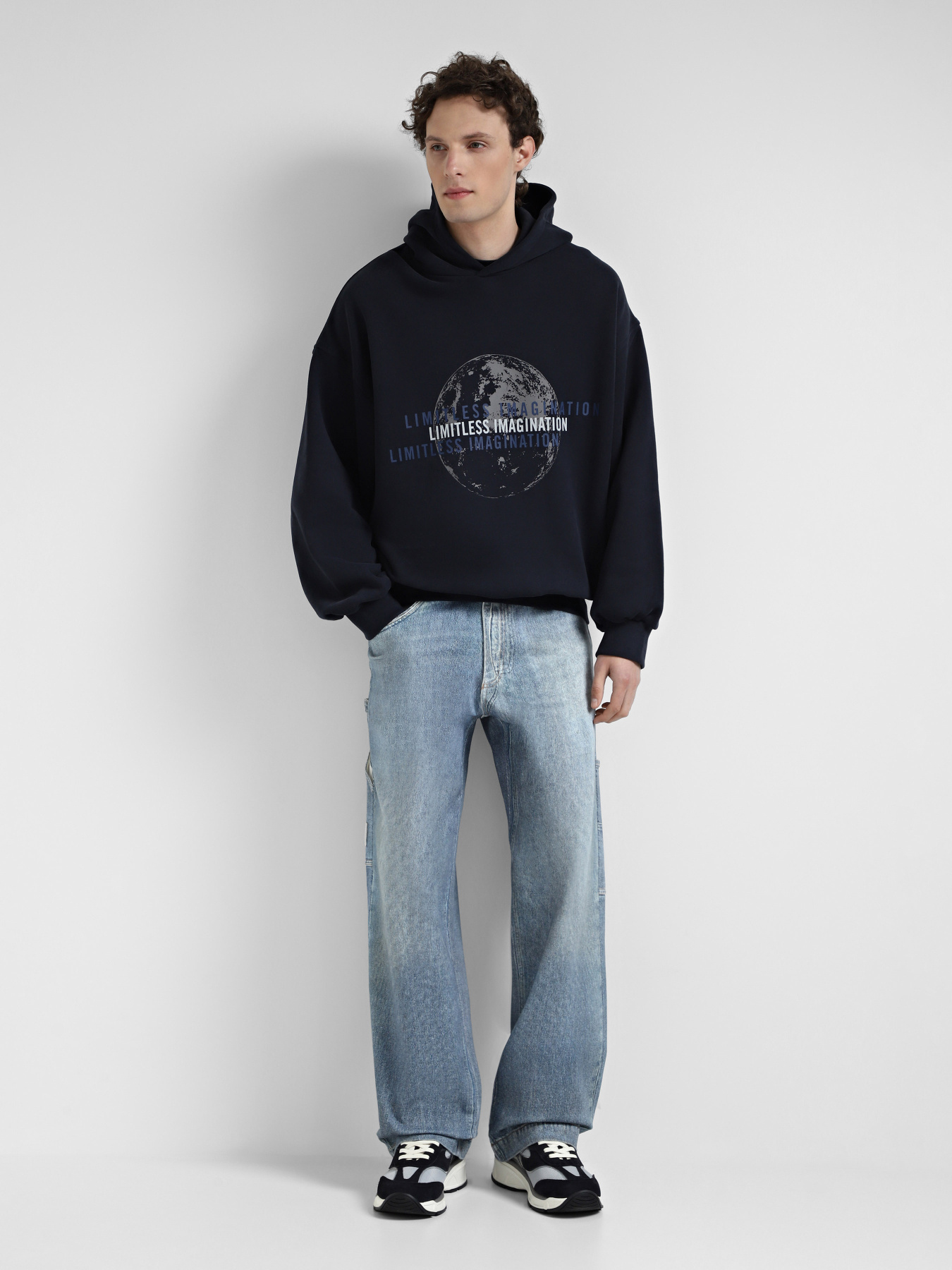 Худи и свитшоты Emporio Armani модель 6D1MFG-1JPHZ-09L1 Фото