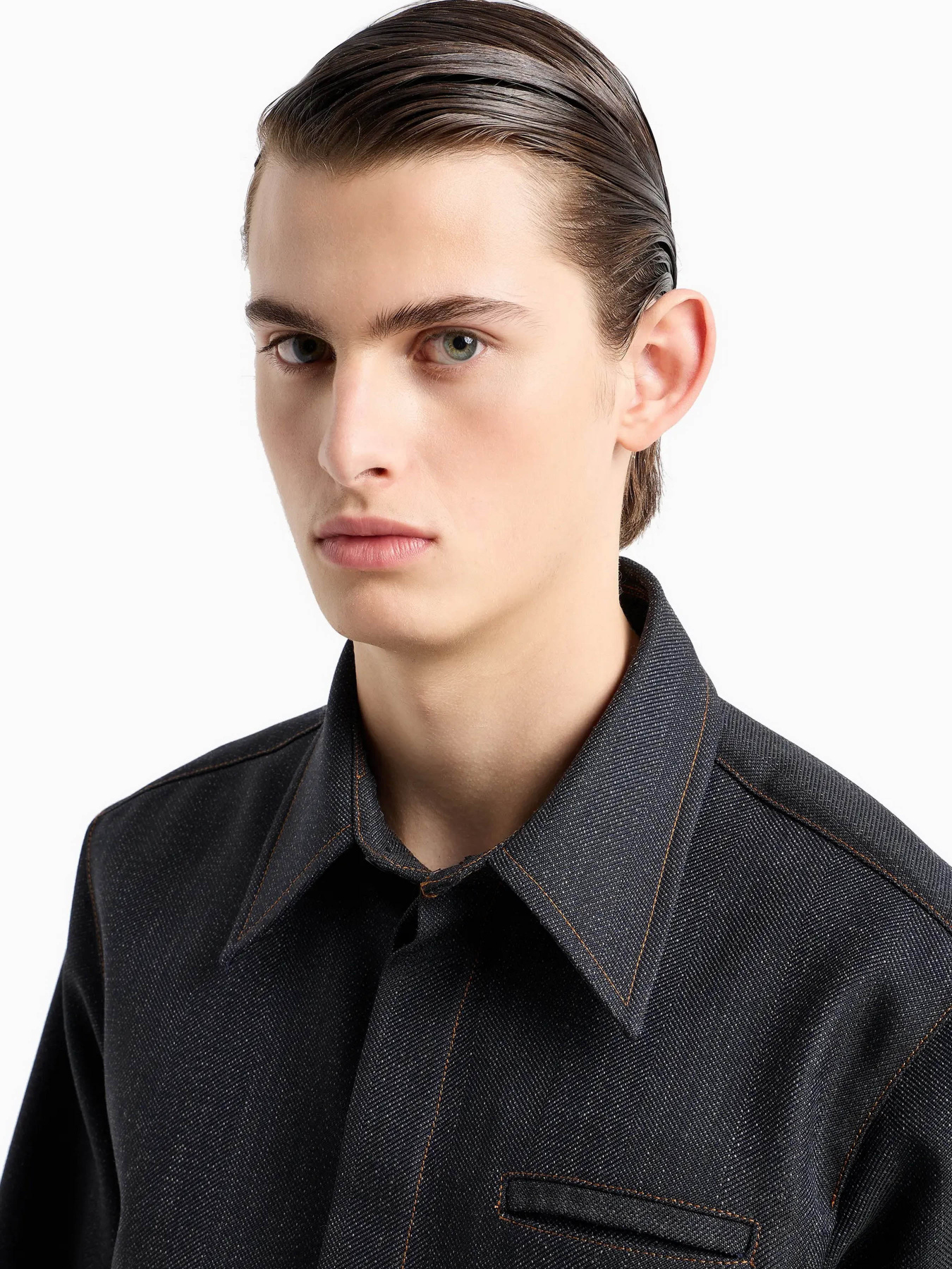 Рубашки Emporio Armani модель EM000298-TE11234-UB109 Рубашки Emporio Armani модель EM000298-TE11234-UB109 Фото