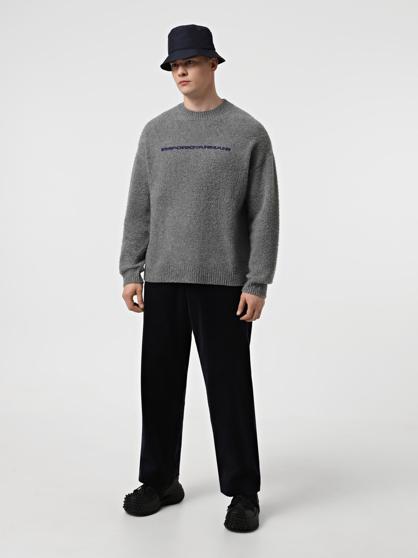 Свитры и кардиганы Emporio Armani Sustainable модель 6D1MZ3-1MH4Z-0630 Свитры и кардиганы Emporio Armani Sustainable модель 6D1MZ3-1MH4Z-0630 Фото