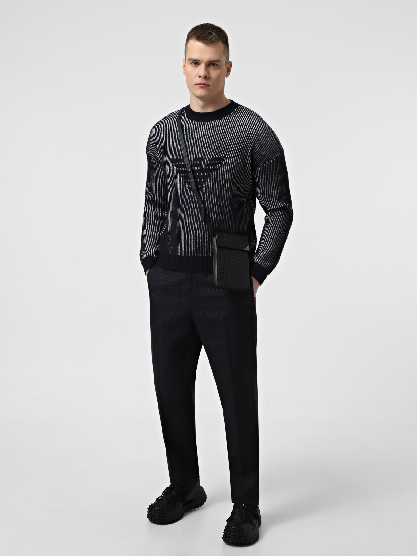 Свитры и кардиганы Emporio Armani модель 6D1MXA-1MJHZ-F939 Свитры и кардиганы Emporio Armani модель 6D1MXA-1MJHZ-F939 Фото