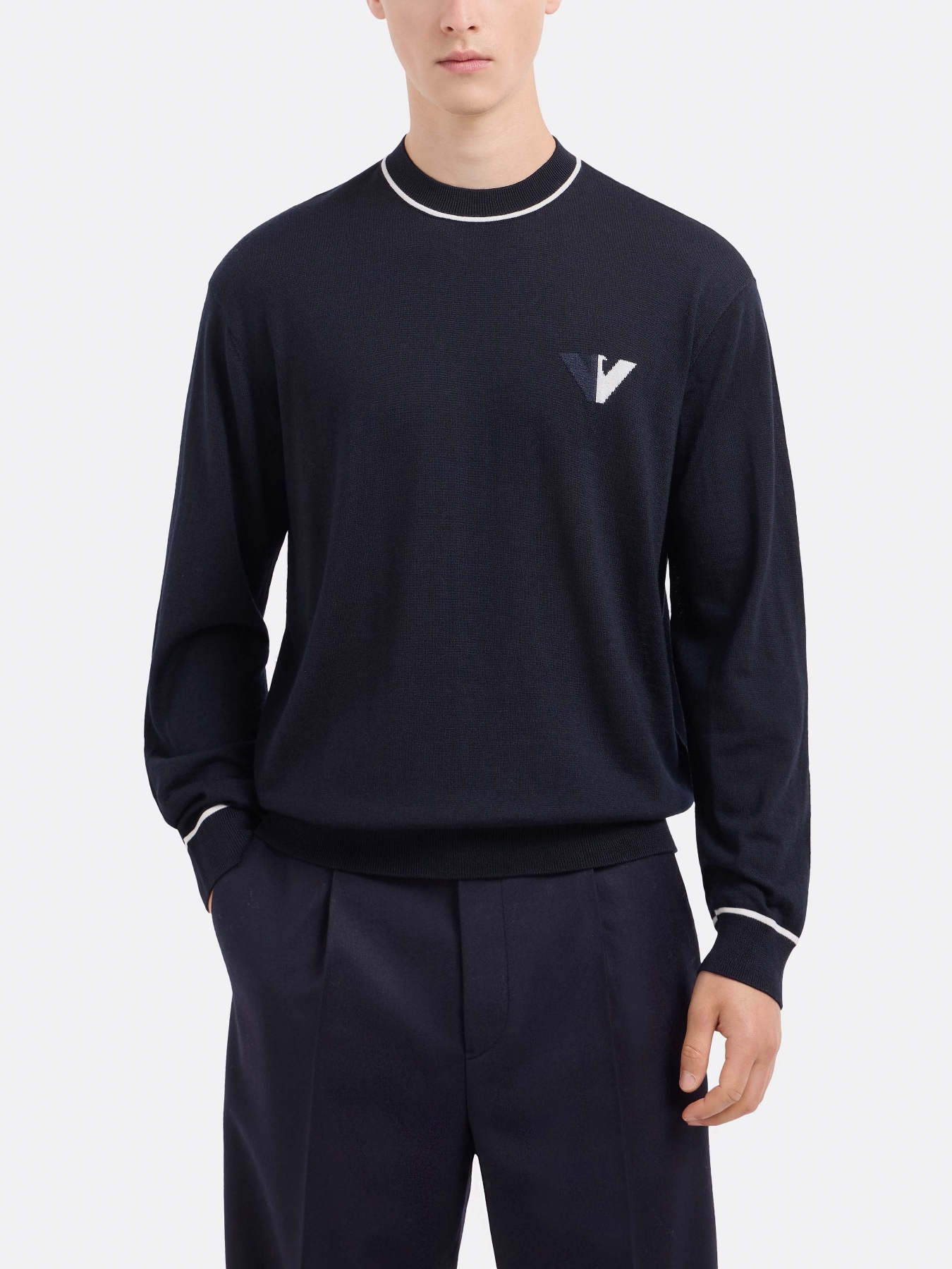 Свитры и кардиганы Emporio Armani модель 6D1MXH-1MJLZ-F939 Свитры и кардиганы Emporio Armani модель 6D1MXH-1MJLZ-F939 Фото