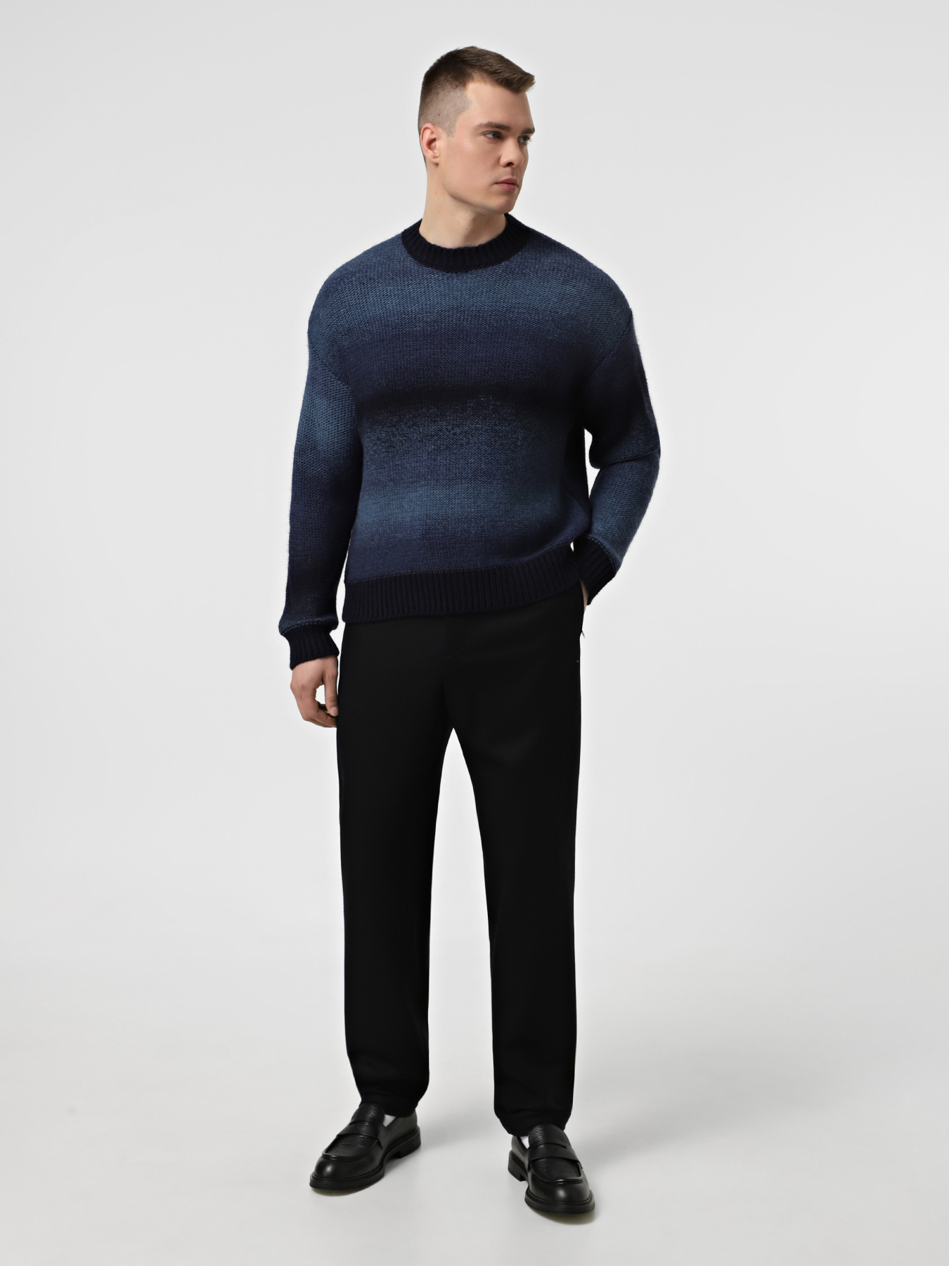 Штани Emporio Armani модель EM000158-TE11131-UC001 Штани Emporio Armani модель EM000158-TE11131-UC001 Фото