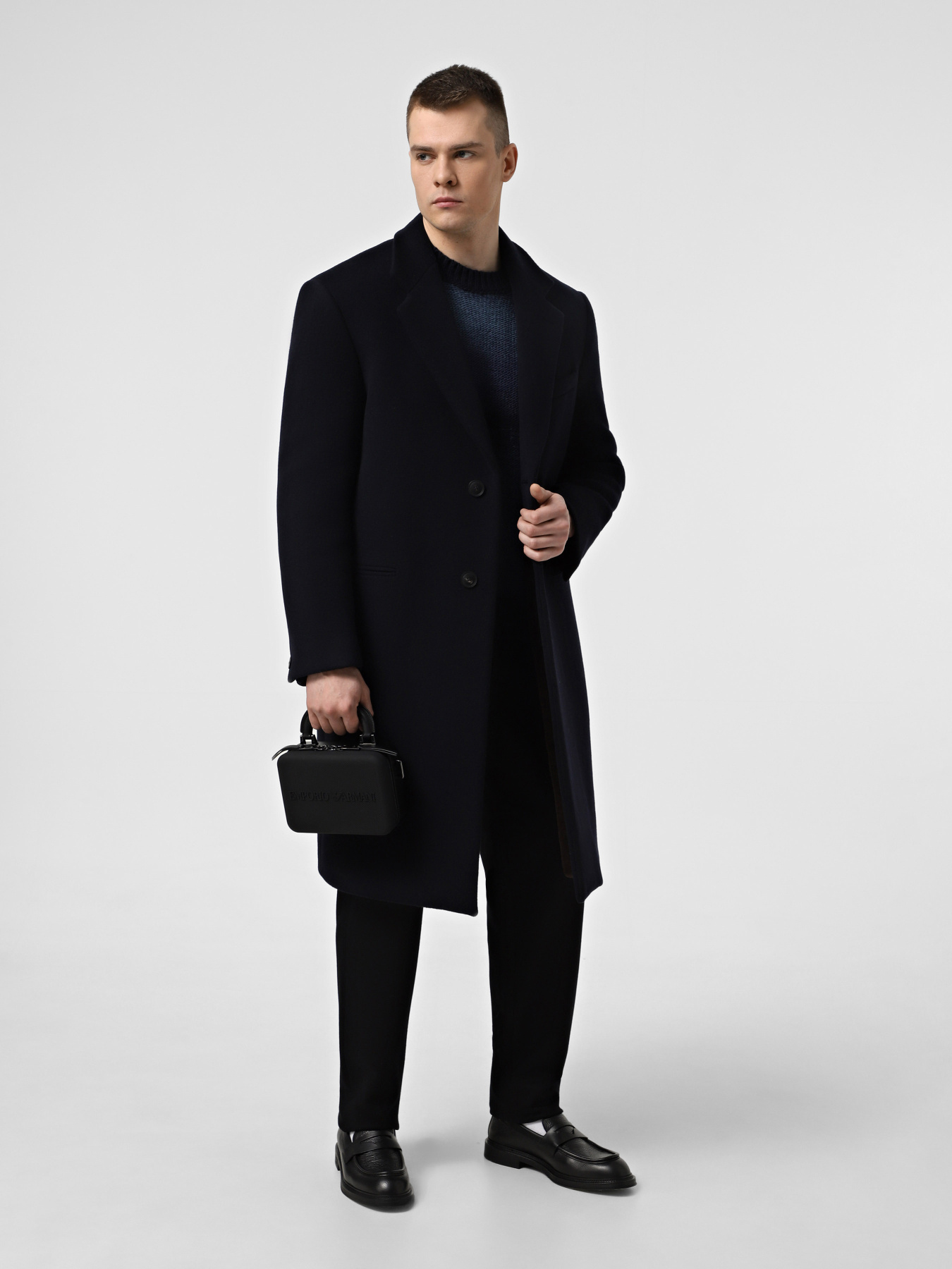 Пальто и плащи Emporio Armani модель EM000308-TE11253-UB109 Пальто и плащи Emporio Armani модель EM000308-TE11253-UB109 Фото