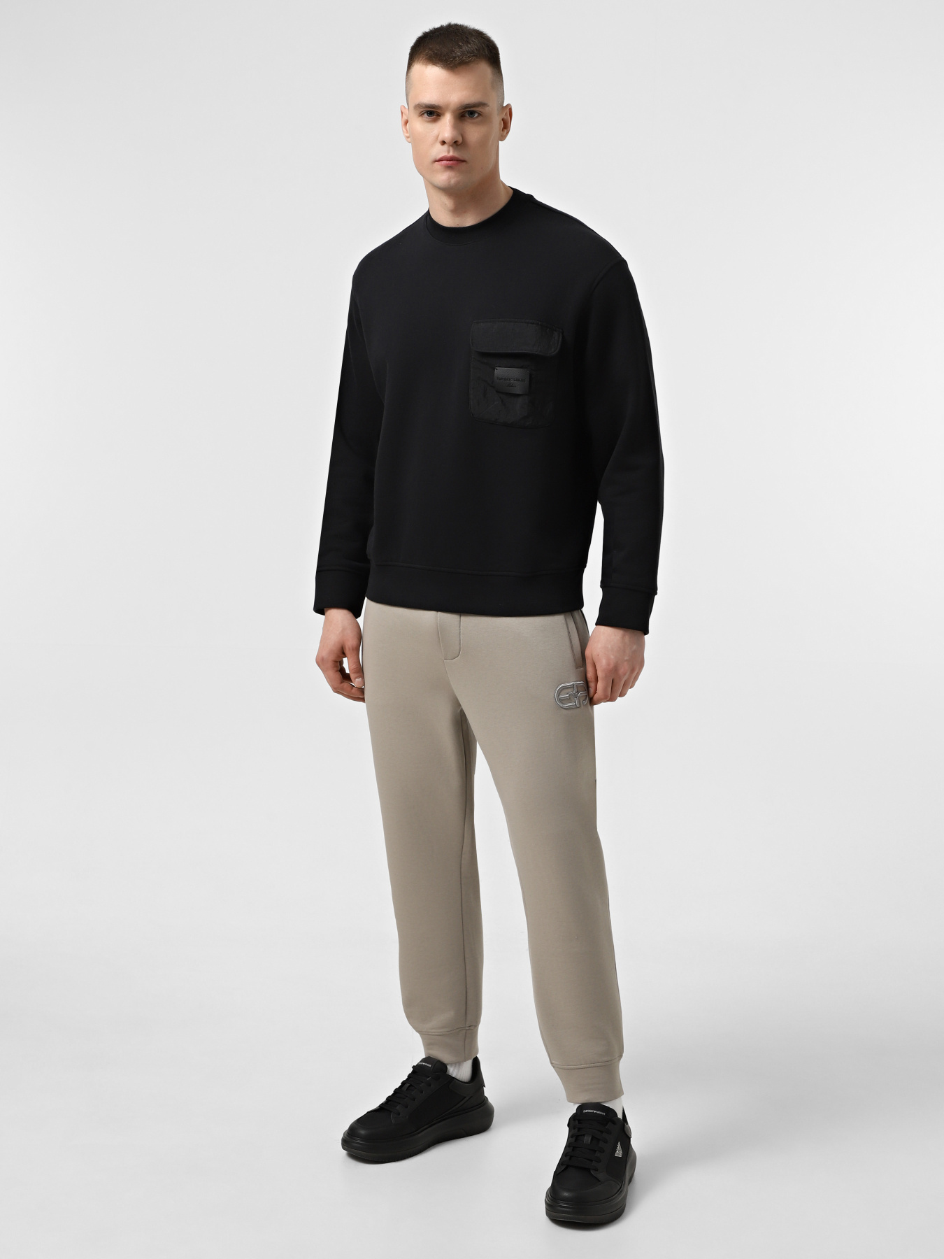 Брюки Emporio Armani модель 8N1PT0-1JHSZ-0643 Брюки Emporio Armani модель 8N1PT0-1JHSZ-0643 Фото
