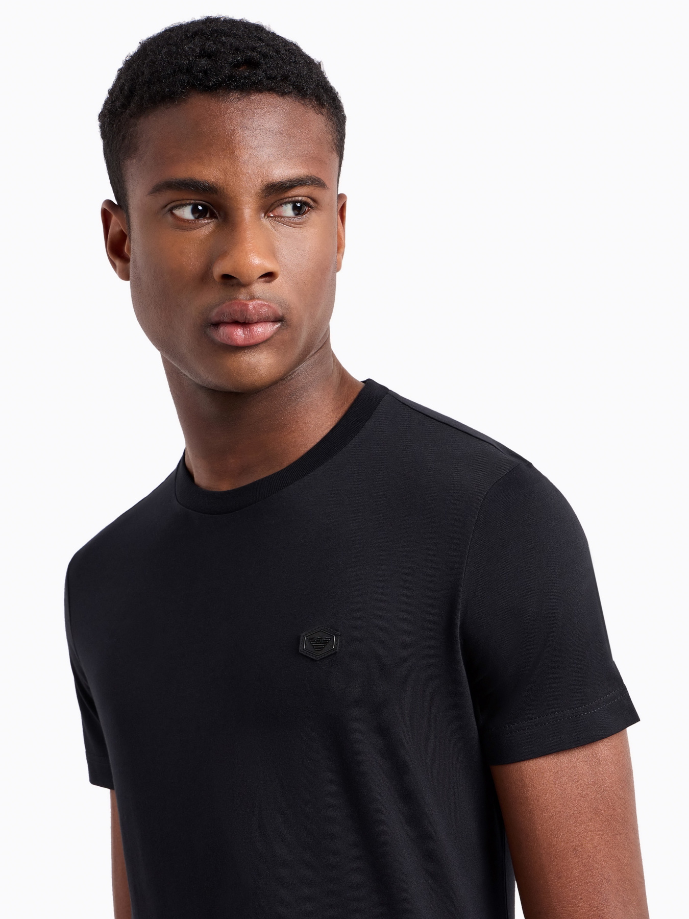 Футболки и поло Emporio Armani модель 8N1TQ6-1JRGZ-0999 Футболки и поло Emporio Armani модель 8N1TQ6-1JRGZ-0999 Фото
