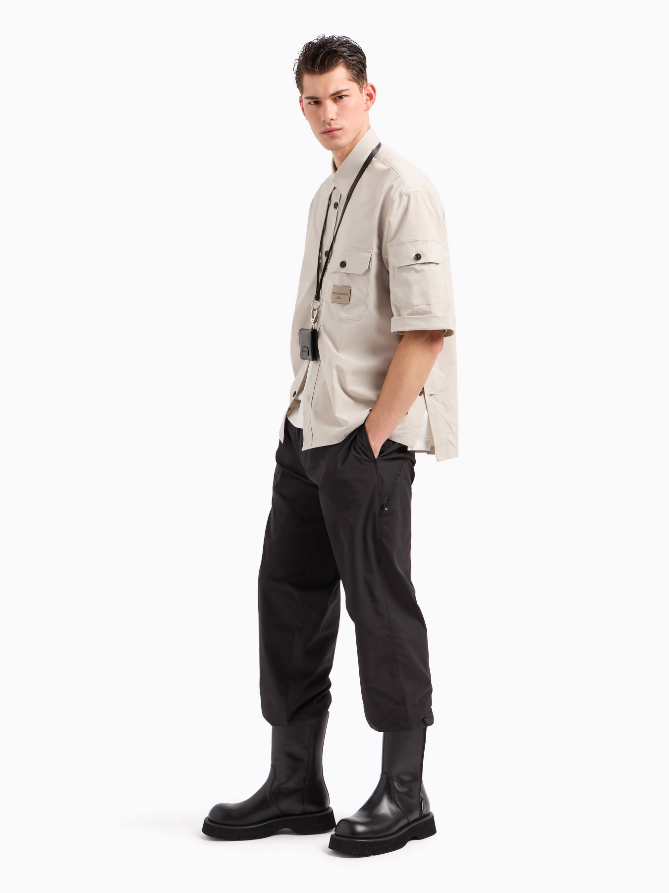 Штани Emporio Armani модель EM001463-AF13810-UC001 Штани Emporio Armani модель EM001463-AF13810-UC001 Фото