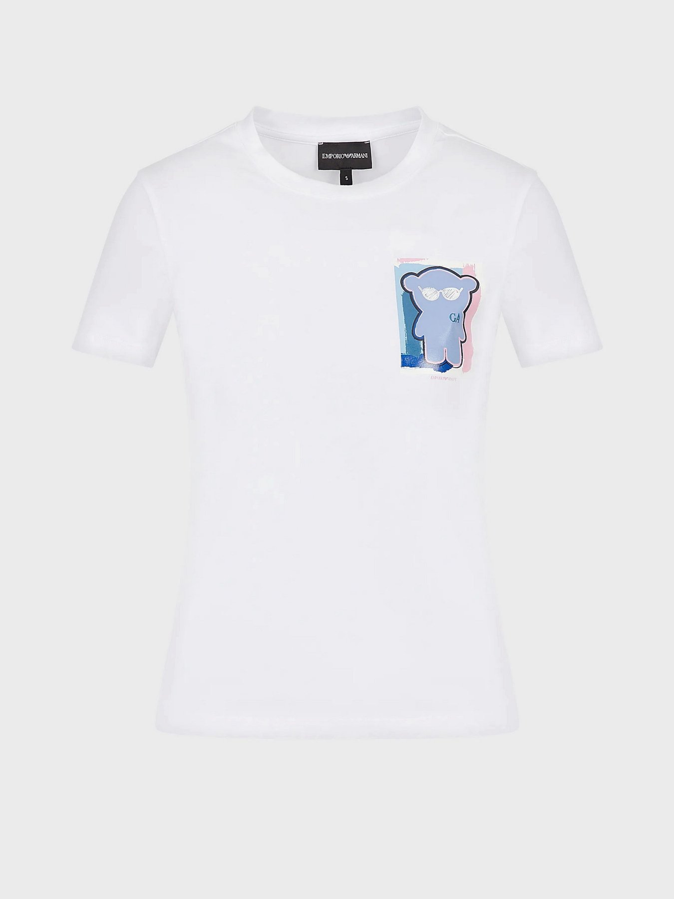 Футболки і поло Emporio Armani MANGA BEAR модель 3R2T8D-2J07Z-0100 Фото