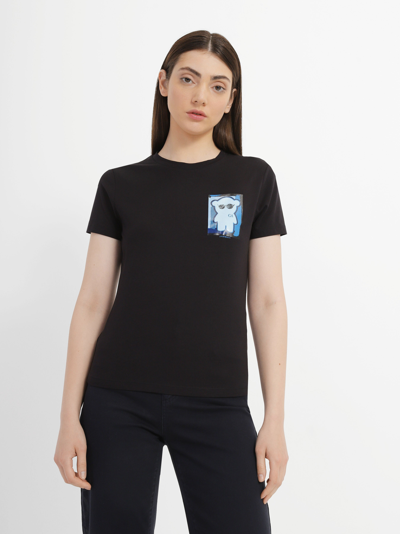 Футболки і поло Emporio Armani MANGA BEAR модель 3R2T8D-2J07Z-0926 Фото