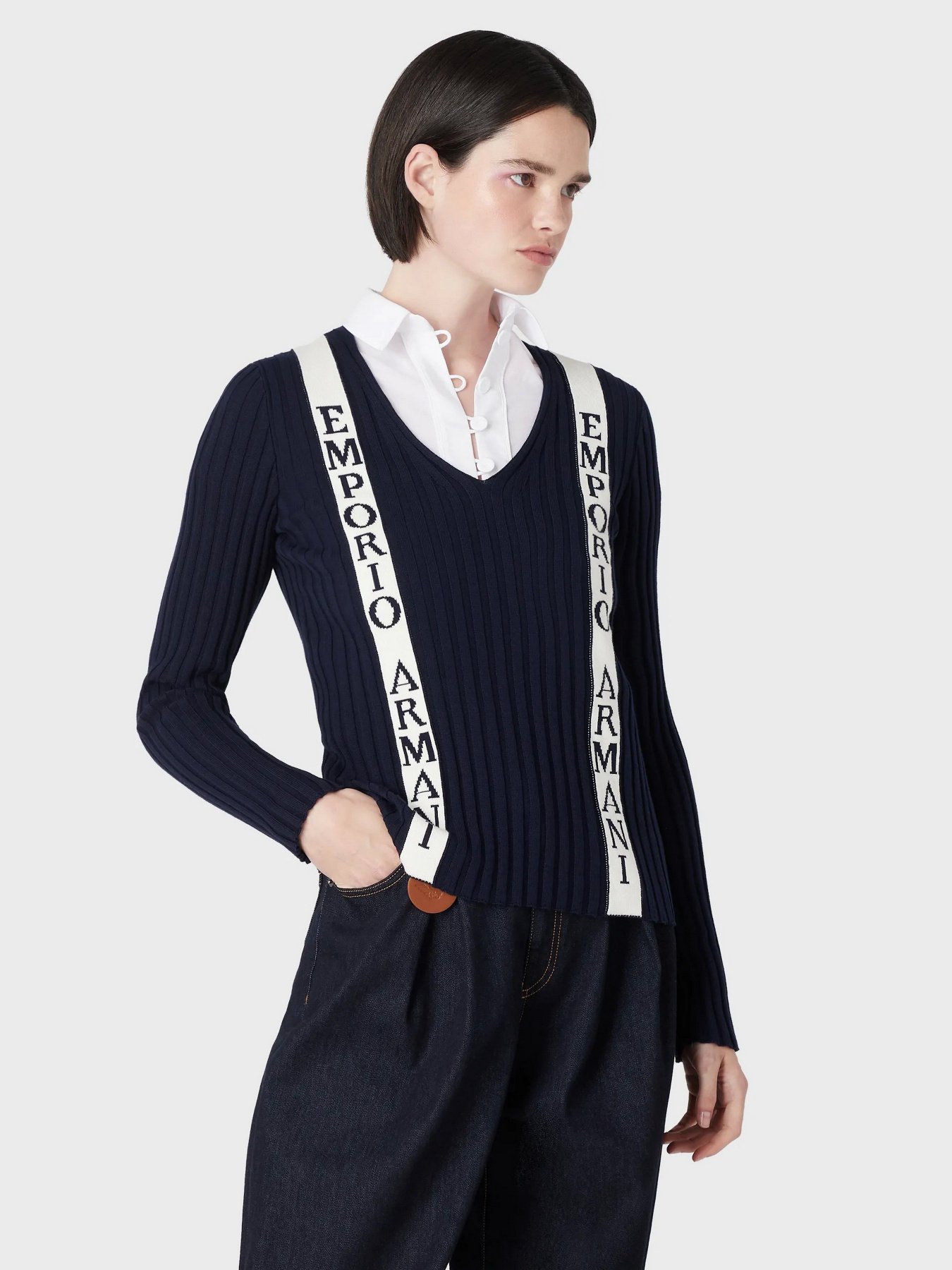 Свитры и кардиганы Emporio Armani модель 8N2MYD-2MA5Z-0907 Свитры и кардиганы Emporio Armani модель 8N2MYD-2MA5Z-0907 Фото
