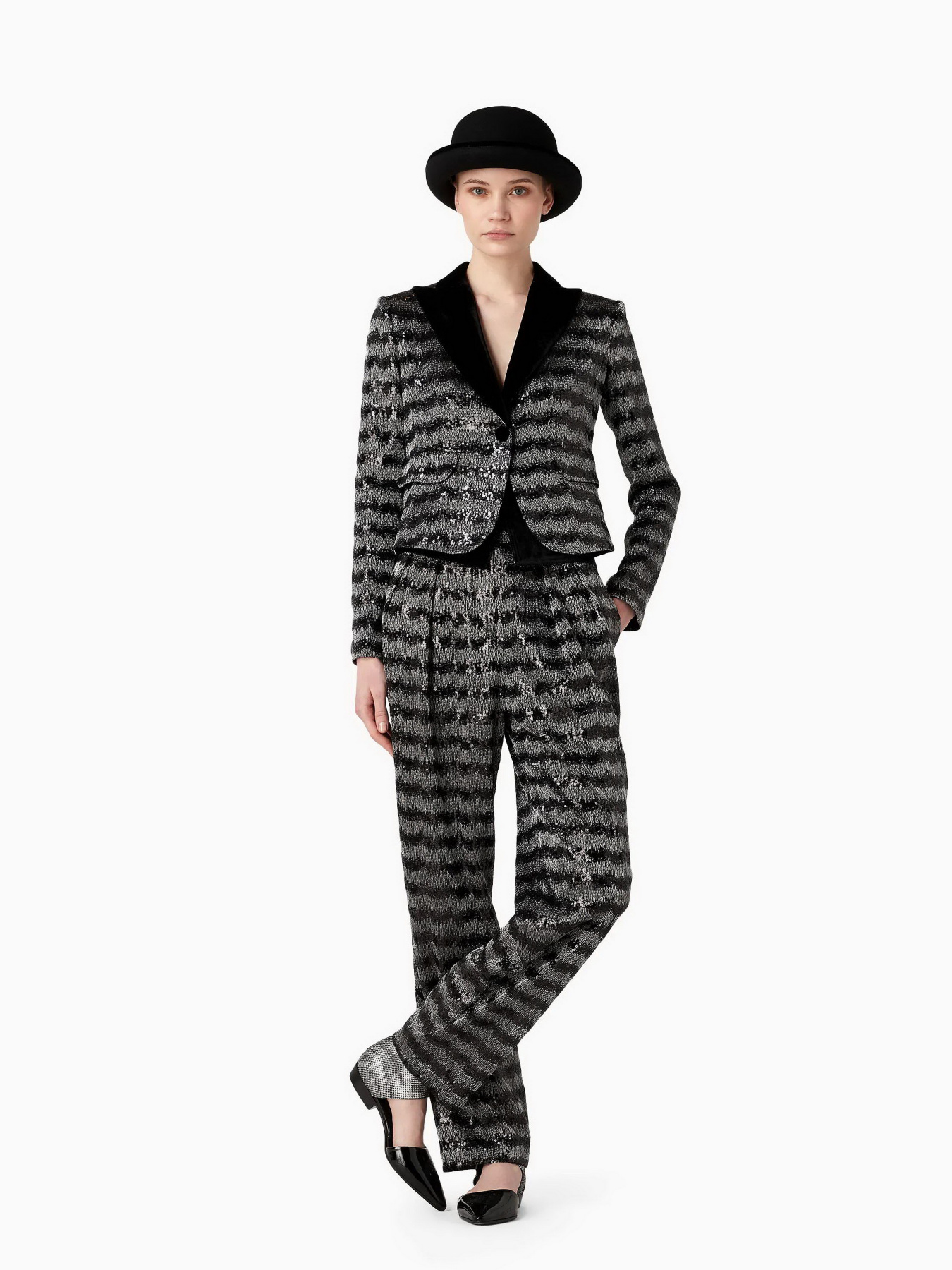 Штани Emporio Armani модель H4NP1F-E9924-099 Штани Emporio Armani модель H4NP1F-E9924-099 Фото