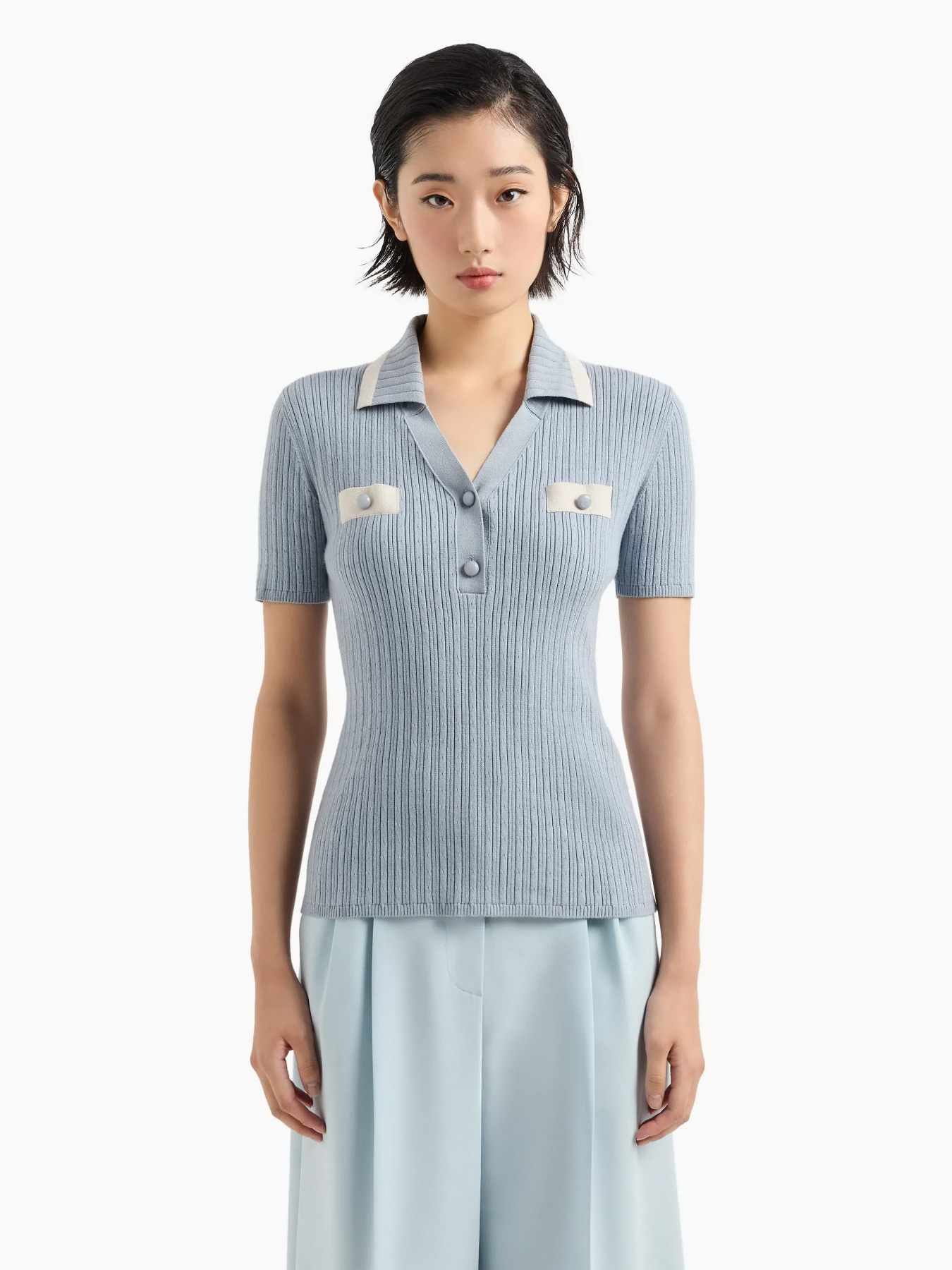 Футболки и поло Emporio Armani Icon Project модель 8N2MYS-2MA3Z-0711 Футболки и поло Emporio Armani Icon Project модель 8N2MYS-2MA3Z-0711 Фото