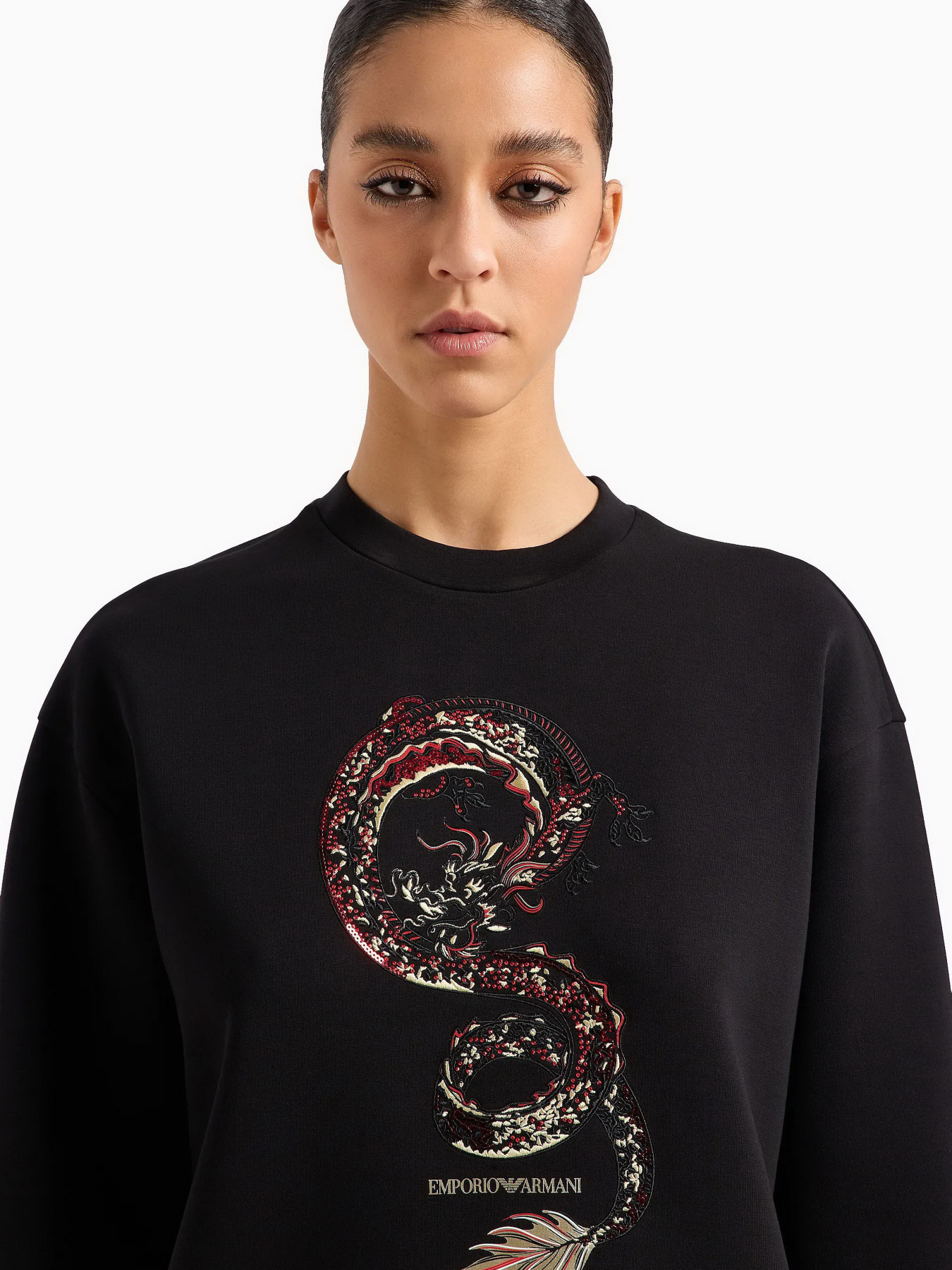 Худи и свитшоты Emporio Armani Chinese New Year модель EW000006-AF10002-UC001 Фото