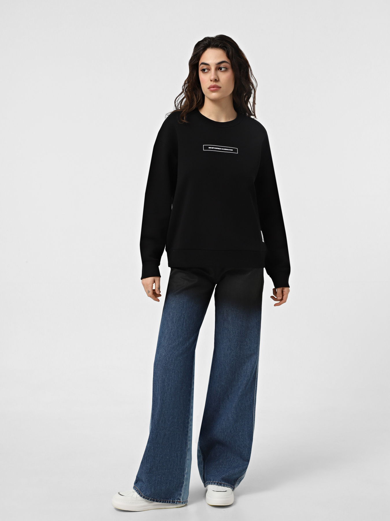 Худи и свитшоты Emporio Armani Sustainable модель 6D2M9I-1JFHZ-0999 Фото