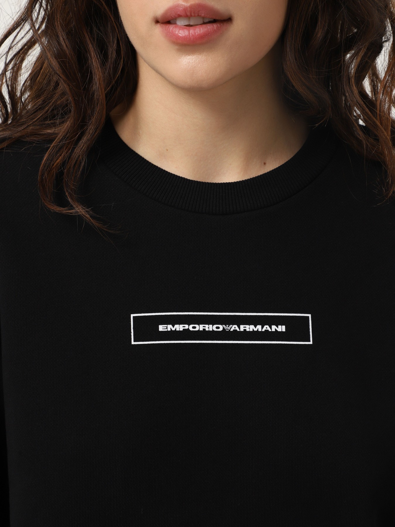 Худи и свитшоты Emporio Armani Sustainable модель 6D2M9I-1JFHZ-0999 Фото