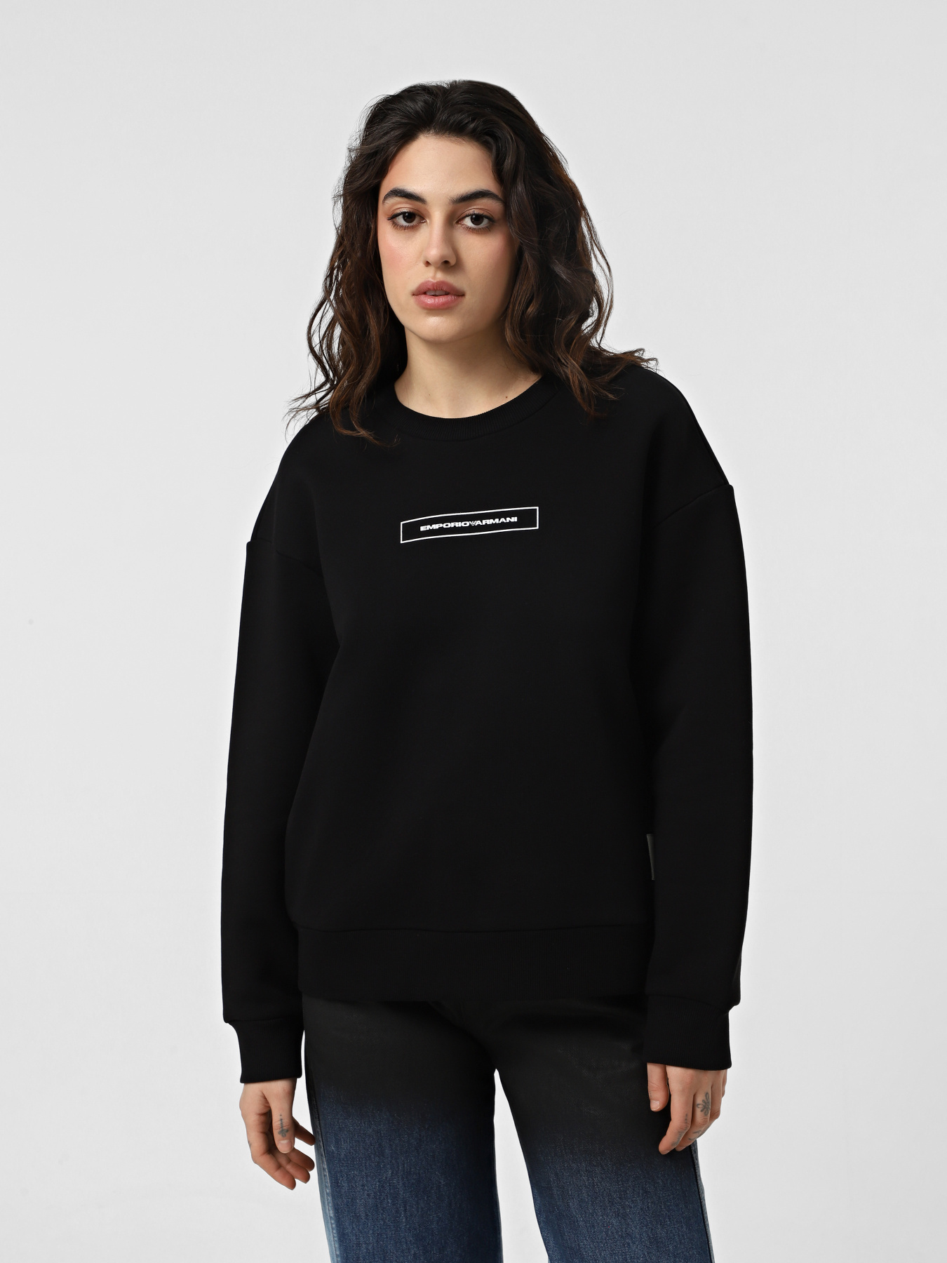 Худи и свитшоты Emporio Armani Sustainable модель 6D2M9I-1JFHZ-0999 Фото