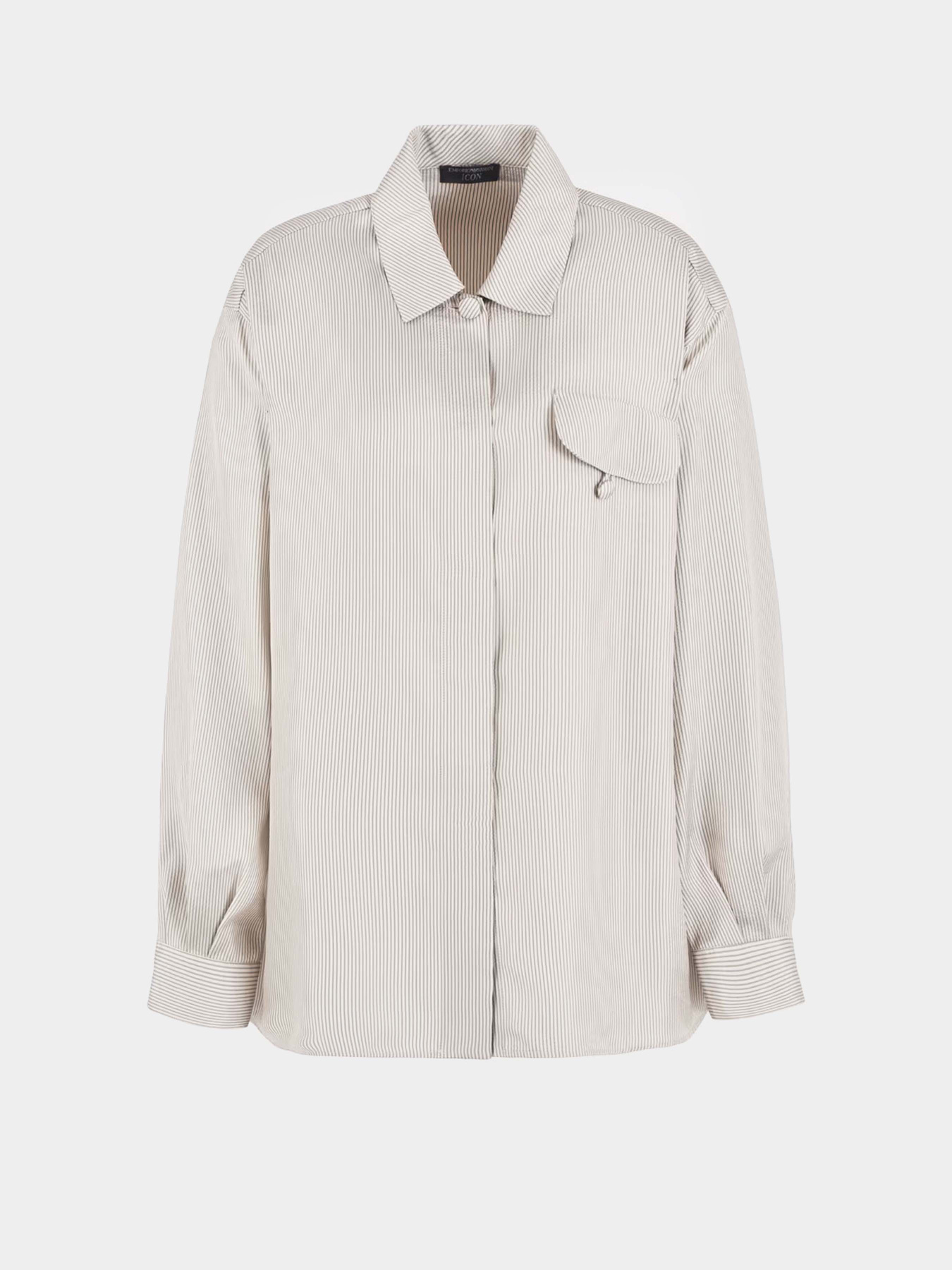 Рубашки Emporio Armani Icon Project модель EW000169-TE10526-O4001 Рубашки Emporio Armani Icon Project модель EW000169-TE10526-O4001 Фото