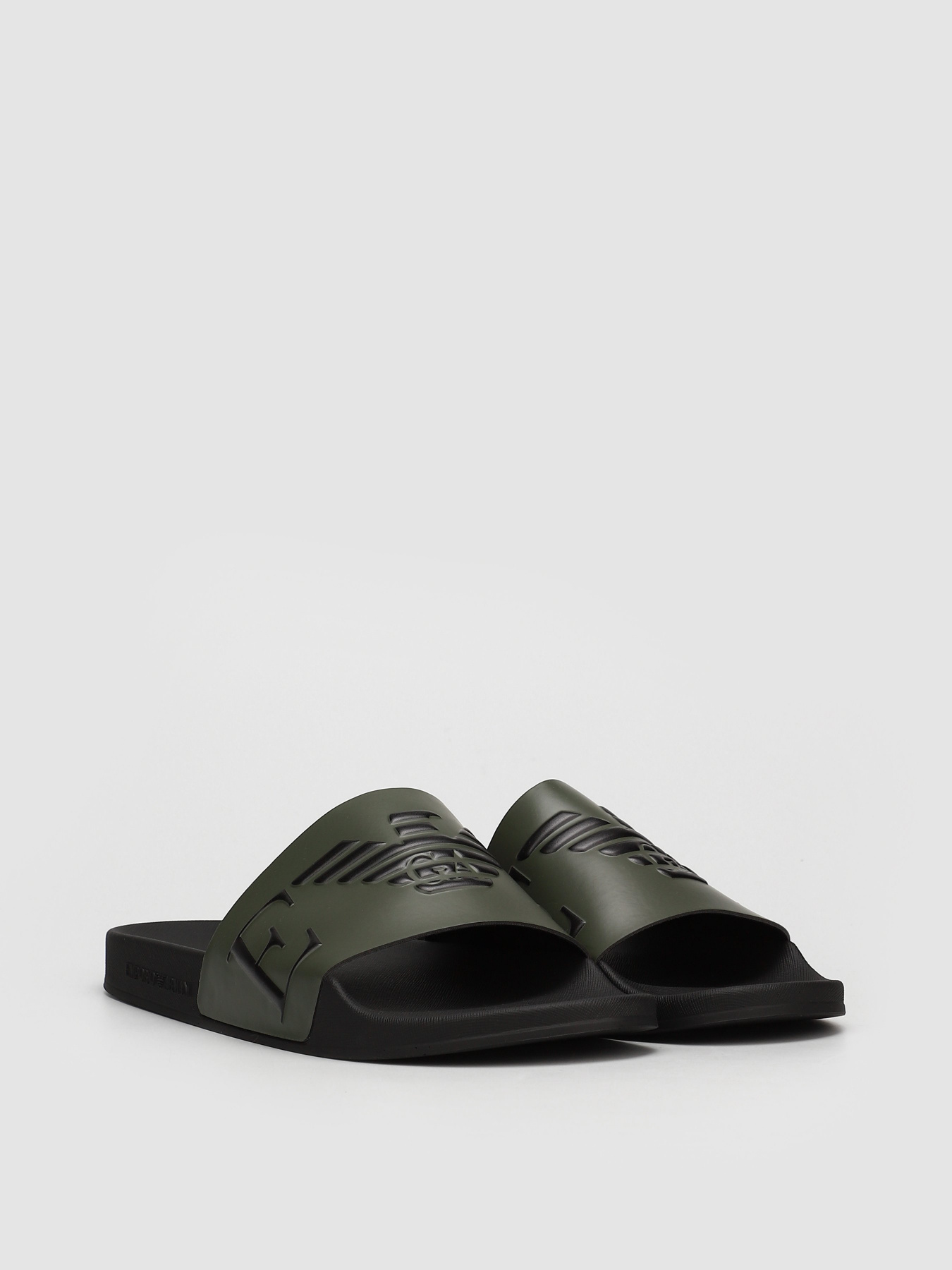 Шлёпанцы Emporio Armani модель X4PS06-XM760-N597 Фото