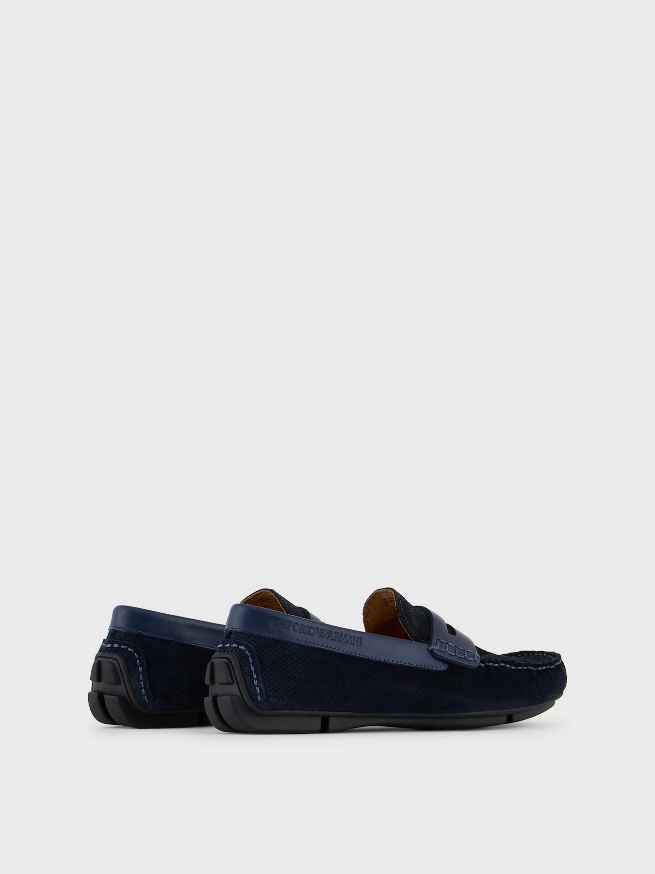 Слипоны и мокасины Emporio Armani модель X4B146-XN784-M785 Фото