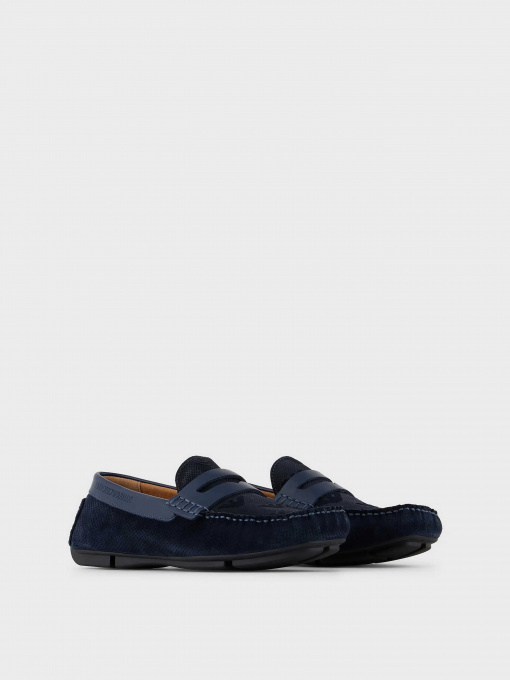 Сліпони та мокасини Emporio Armani модель X4B146-XN784-M785 Фото