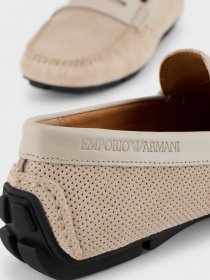 Слипоны и мокасины Emporio Armani модель X4B146-XN784-S747 Фото