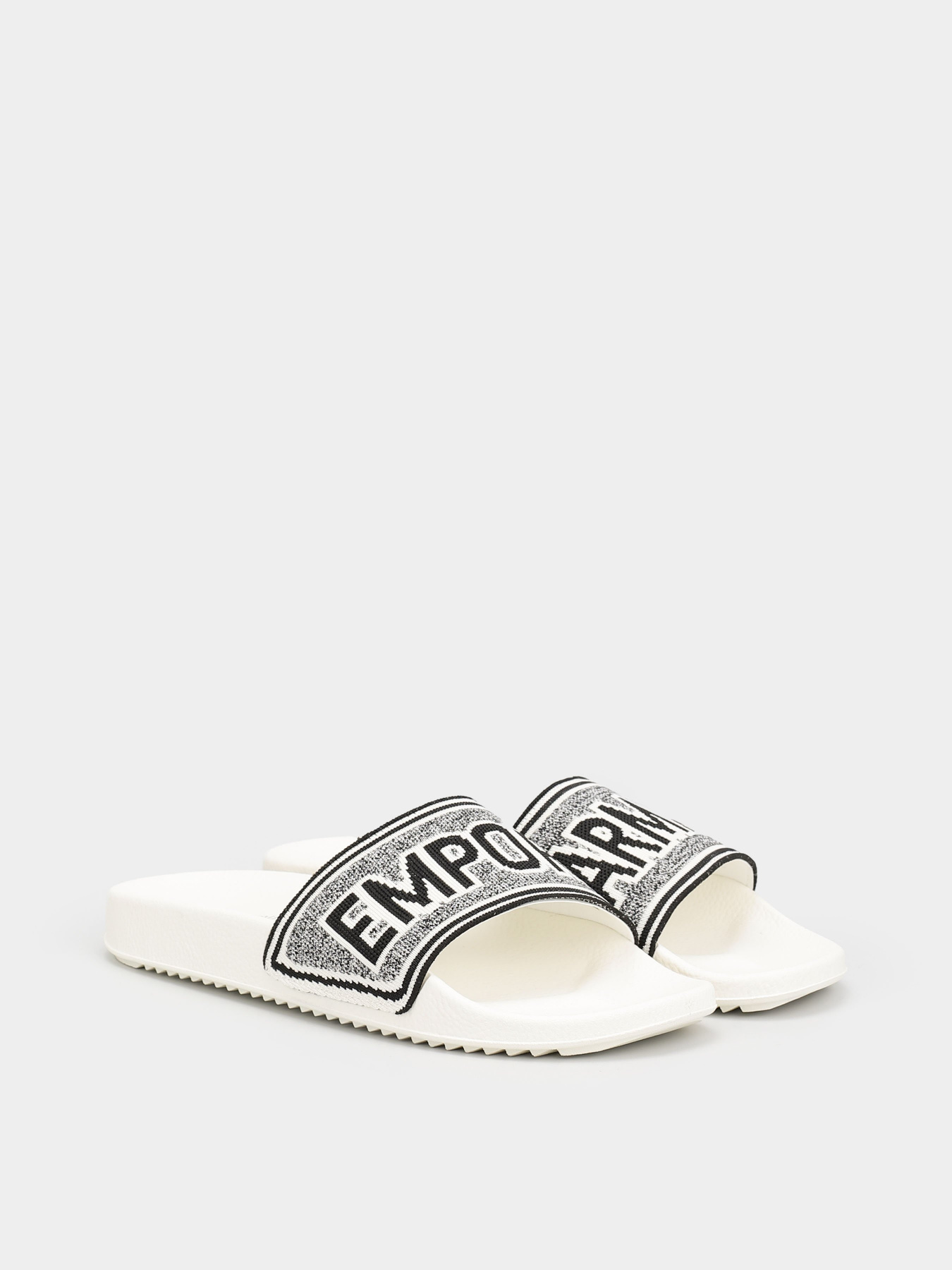 Шлёпанцы Emporio Armani модель X4P123-XD230-D611 Фото