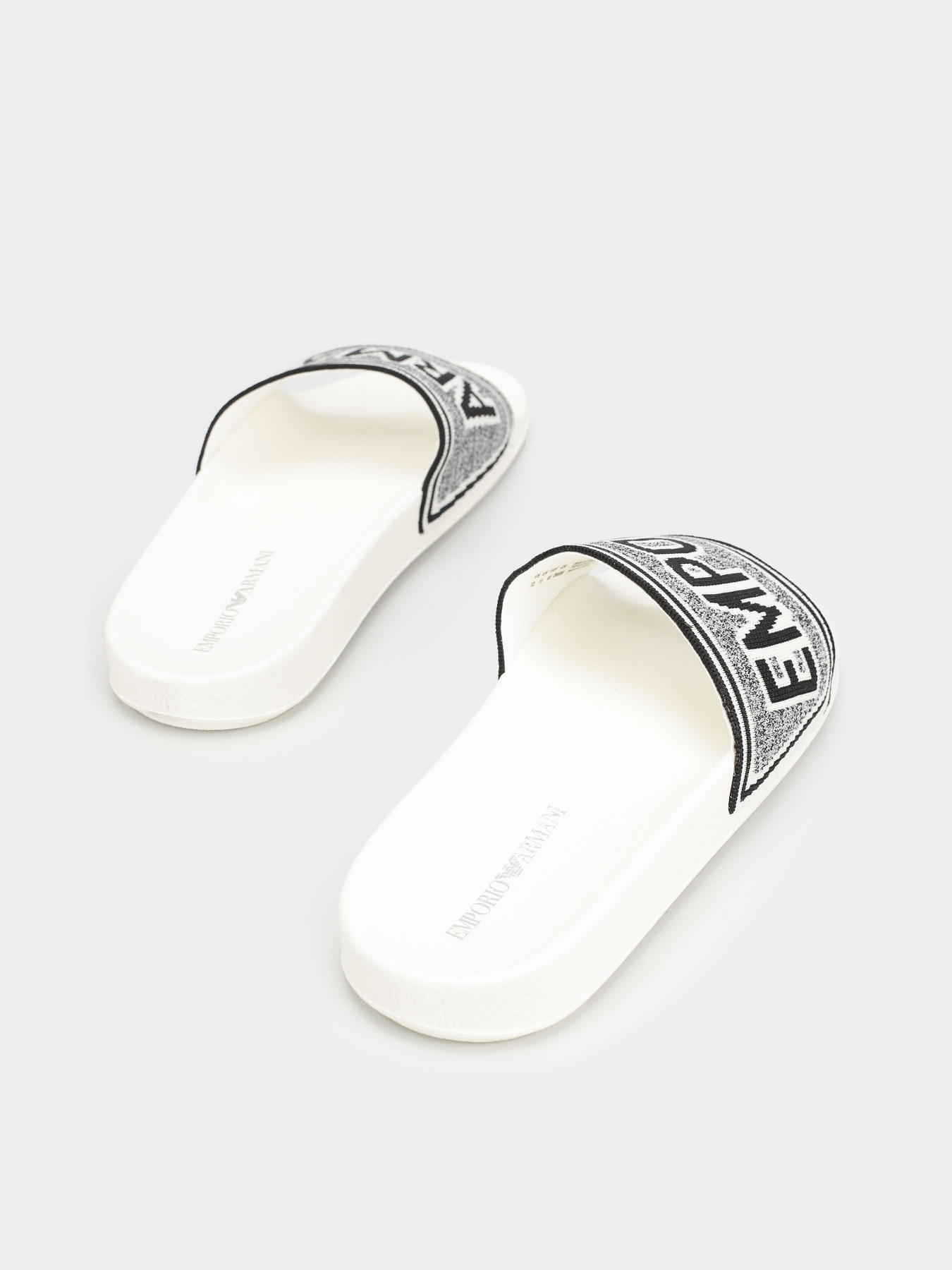 Шлёпанцы Emporio Armani модель X4P123-XD230-D611 Фото