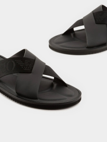 Шлёпанцы Emporio Armani модель X4P124-XN787-K001 Фото