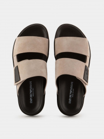 Шлёпанцы Emporio Armani модель X4P128-XF053-00036 Фото