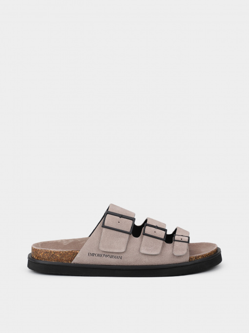 Шлёпанцы Emporio Armani модель X4P132-XF053-00036 Фото