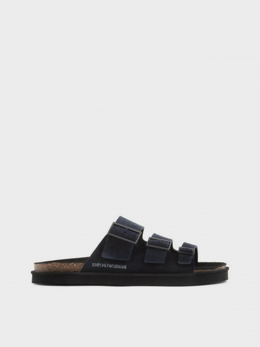 Шлёпанцы Emporio Armani модель X4P132-XF053-00285 Фото