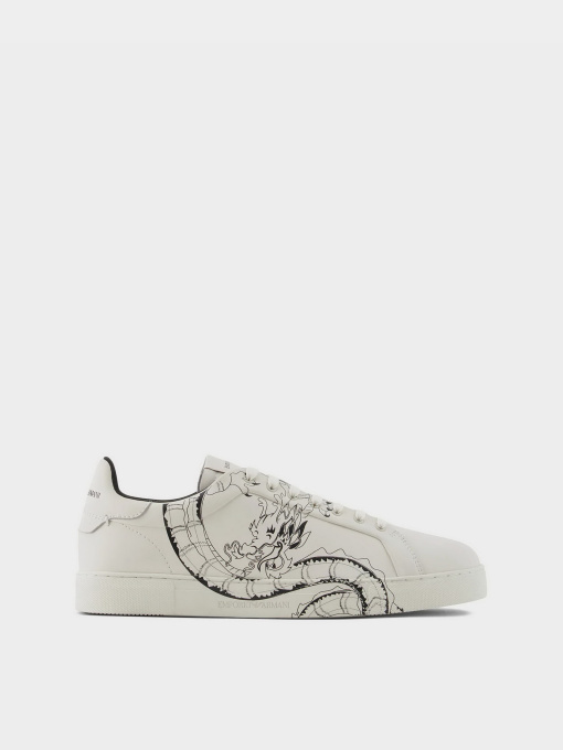 Кеды Emporio Armani Chinese New Year модель EM000018-AF10032-U0003 Фото
