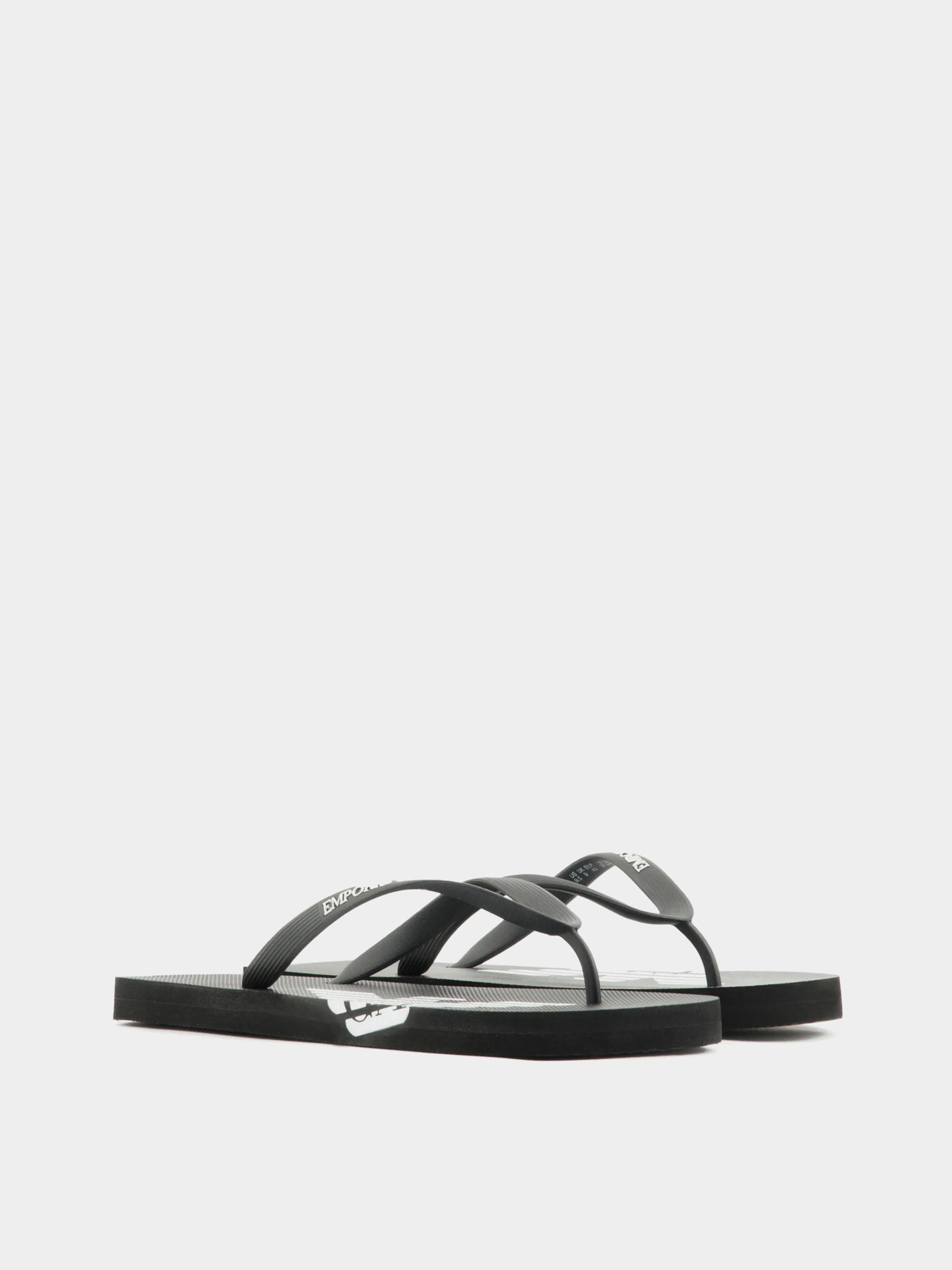 Шлёпанцы Emporio Armani модель XVQS08-XN746-A120 Шлёпанцы Emporio Armani модель XVQS08-XN746-A120 Фото